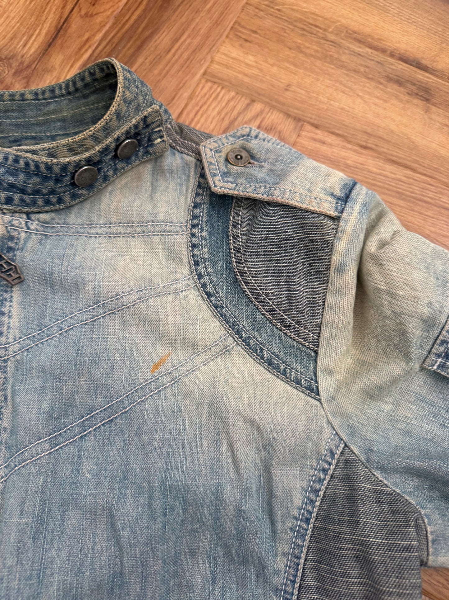 Diesel Denim Biker Jacket (L)