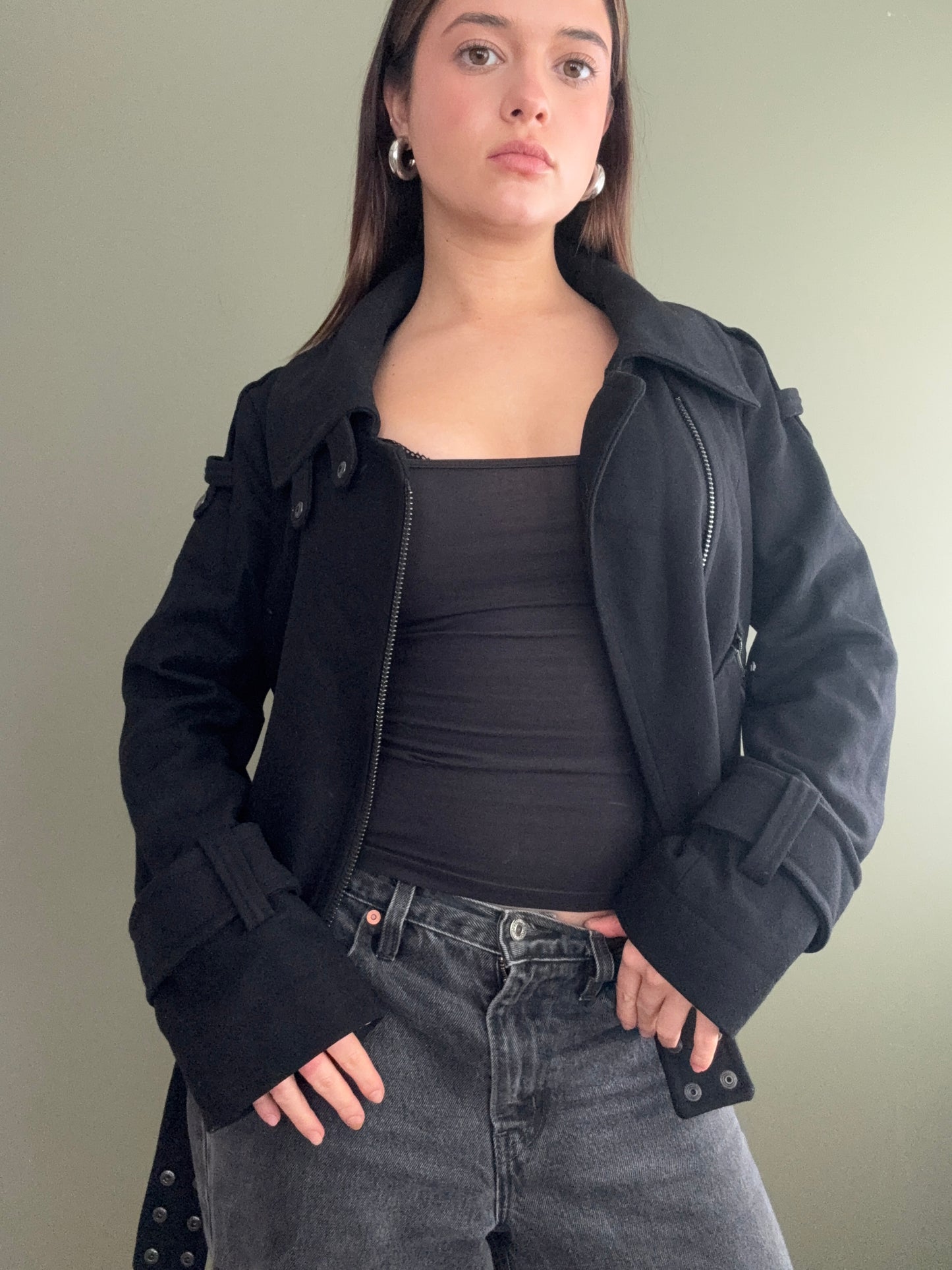 French Connection Wool Coat (S)