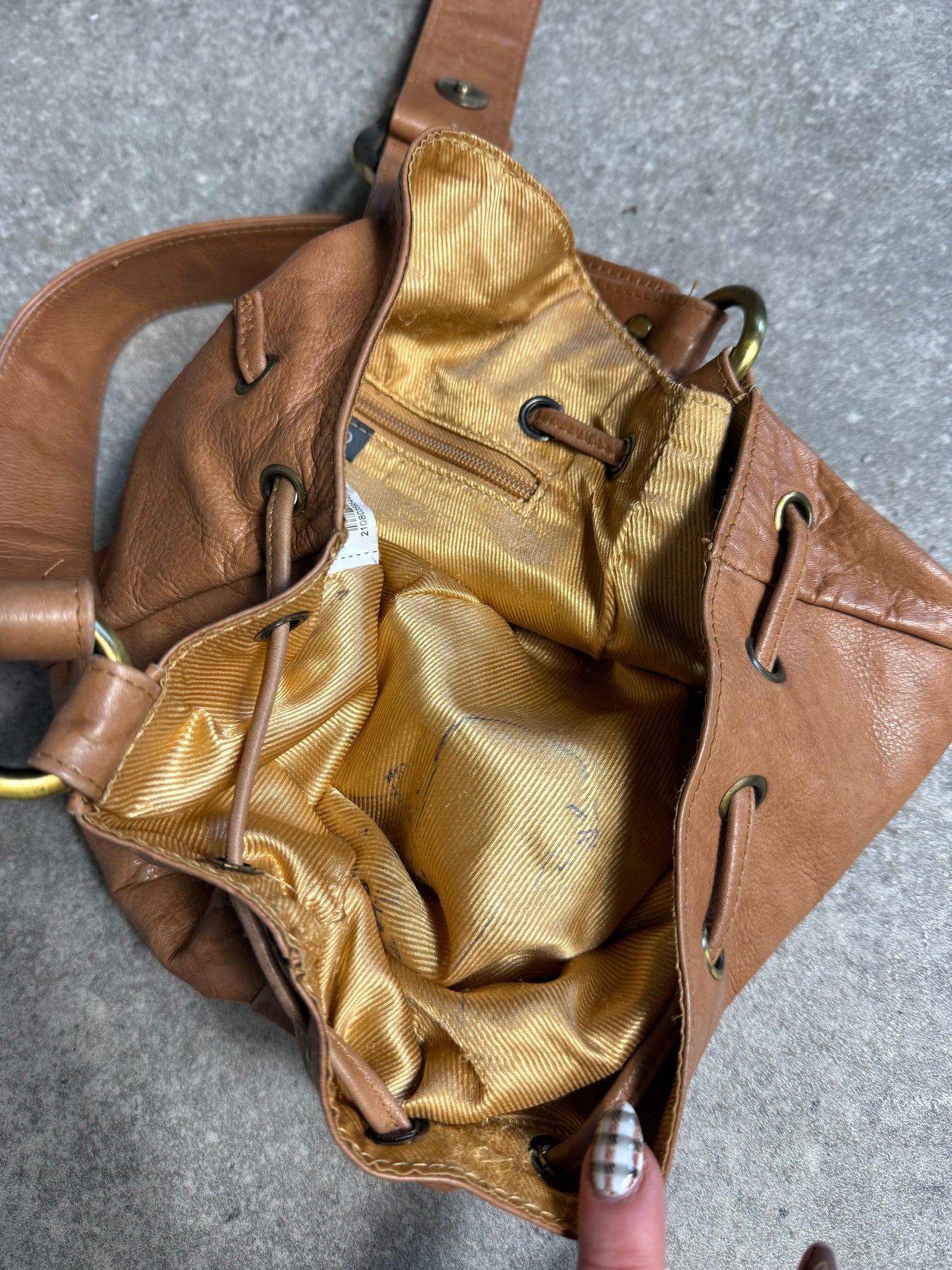 Leather Shoulder Bag