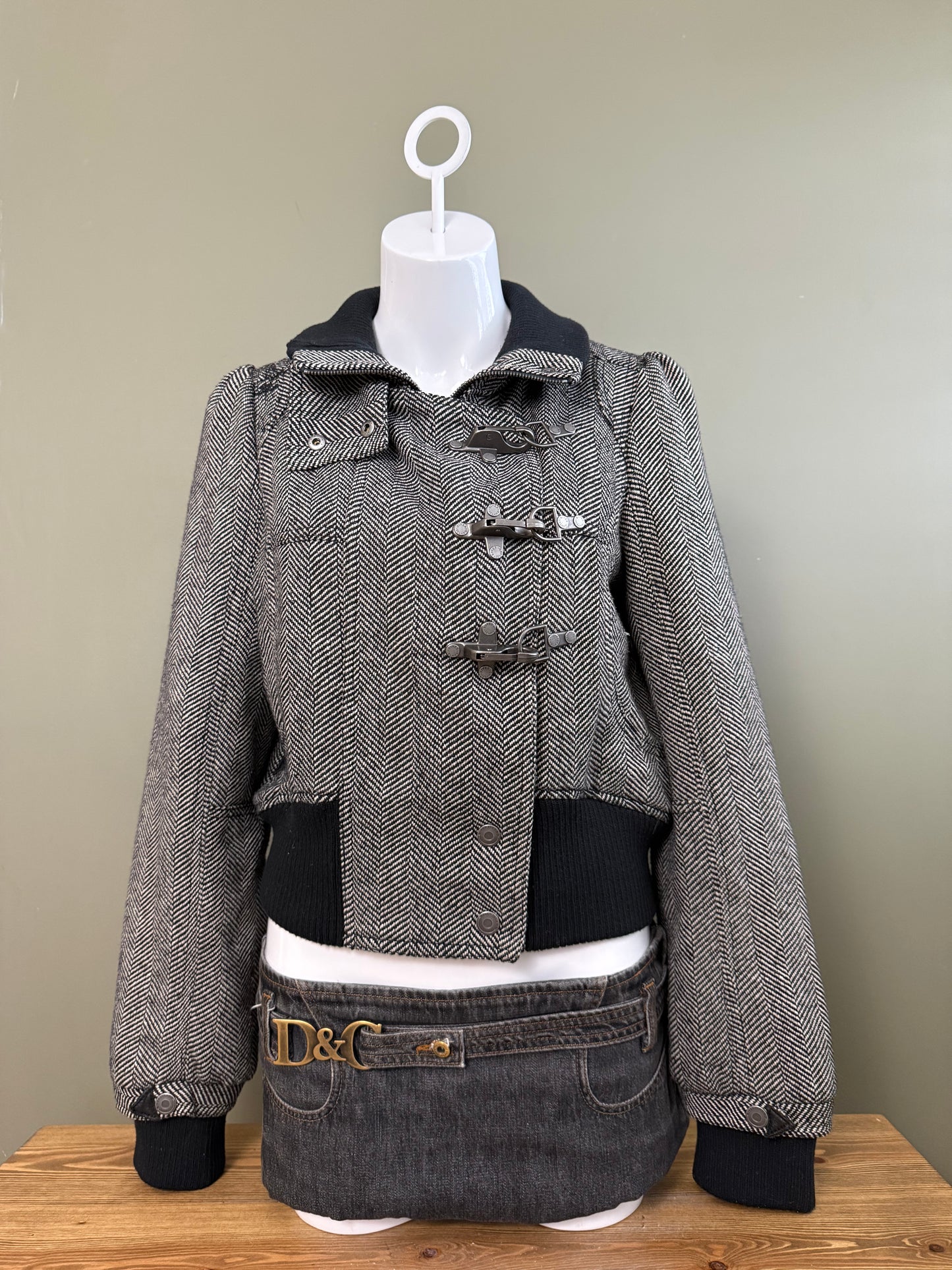 Y2K Bomber Jacket (UK14)