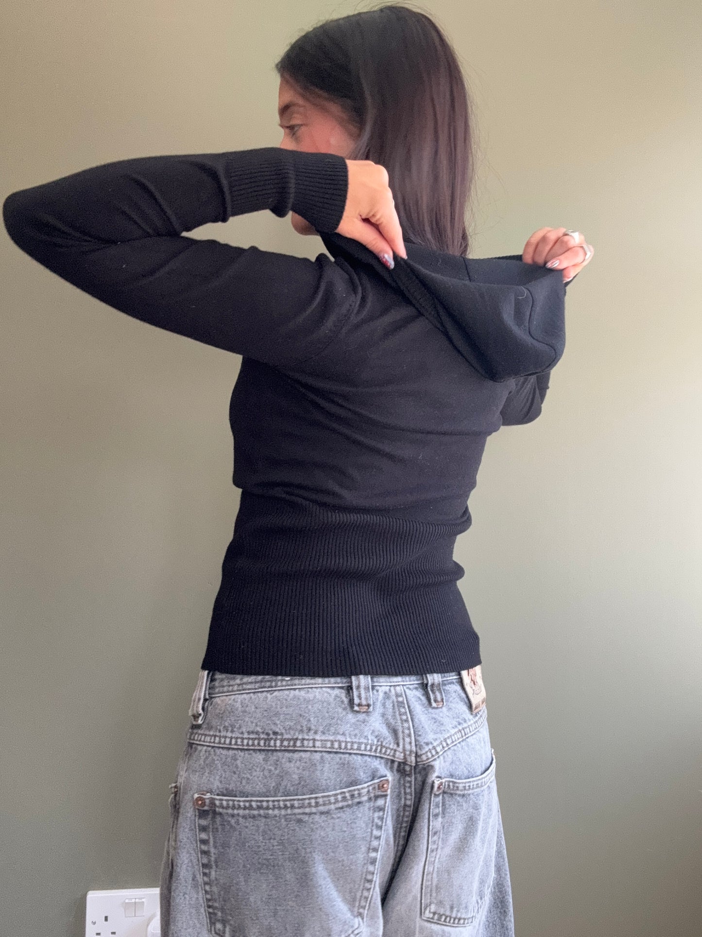 Guess Knitted Hoodie (S)