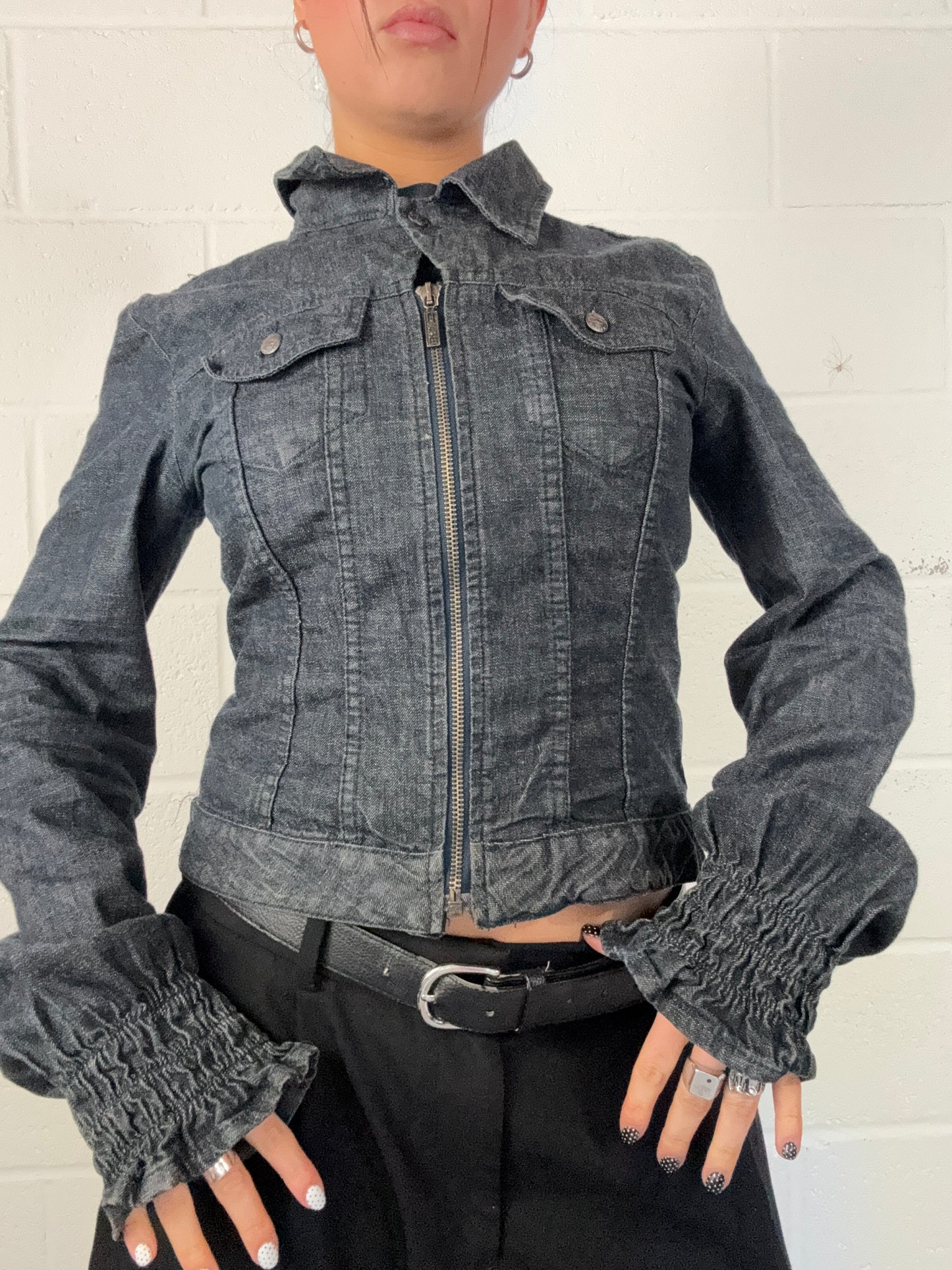 Diesel Fitted Denim Jacket (M)