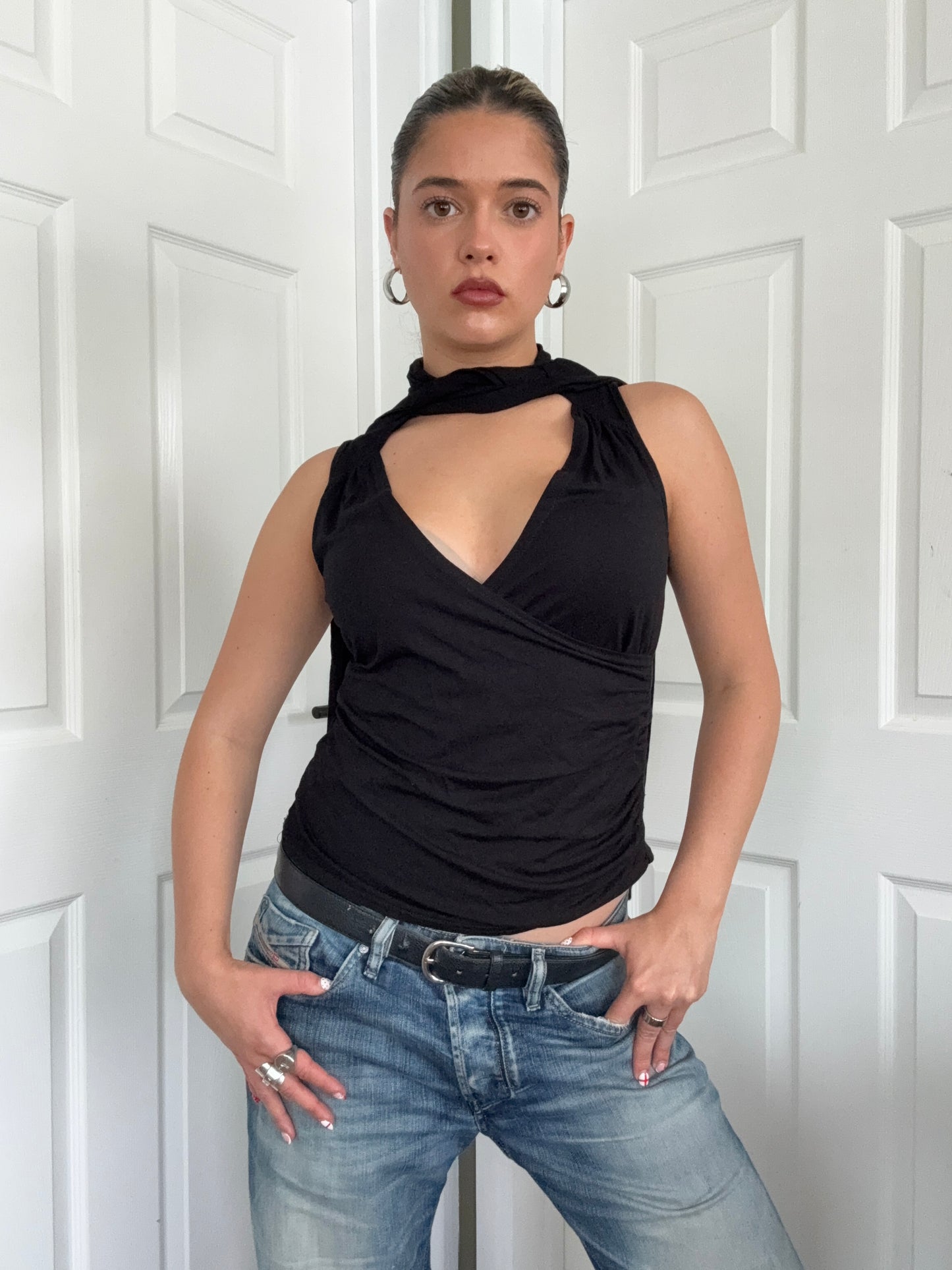 Y2K Scarf Top (UK12)