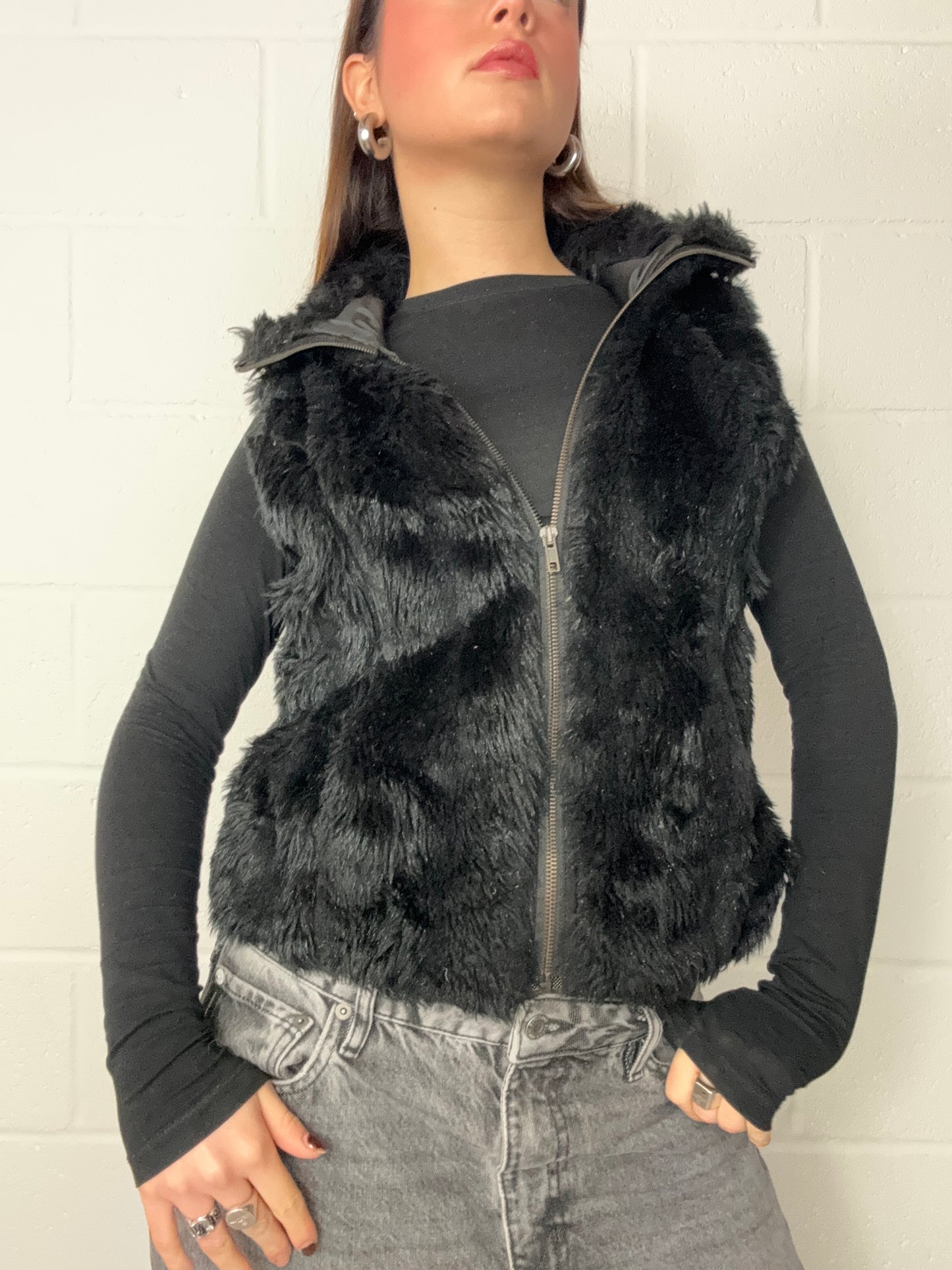 Faux Fur Gilet (UK8)