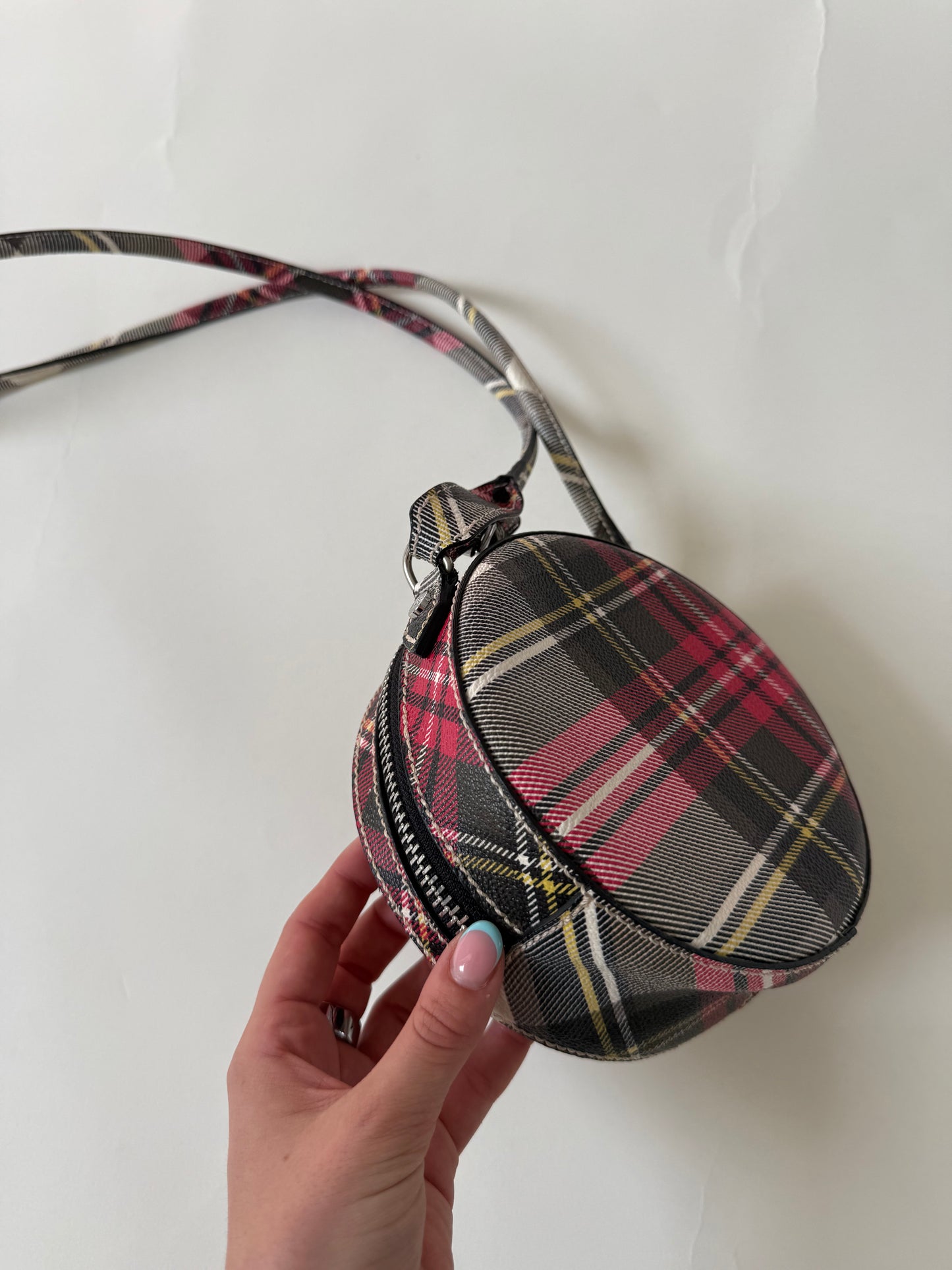Vivienne Westwood Tartan Crossbody Bag