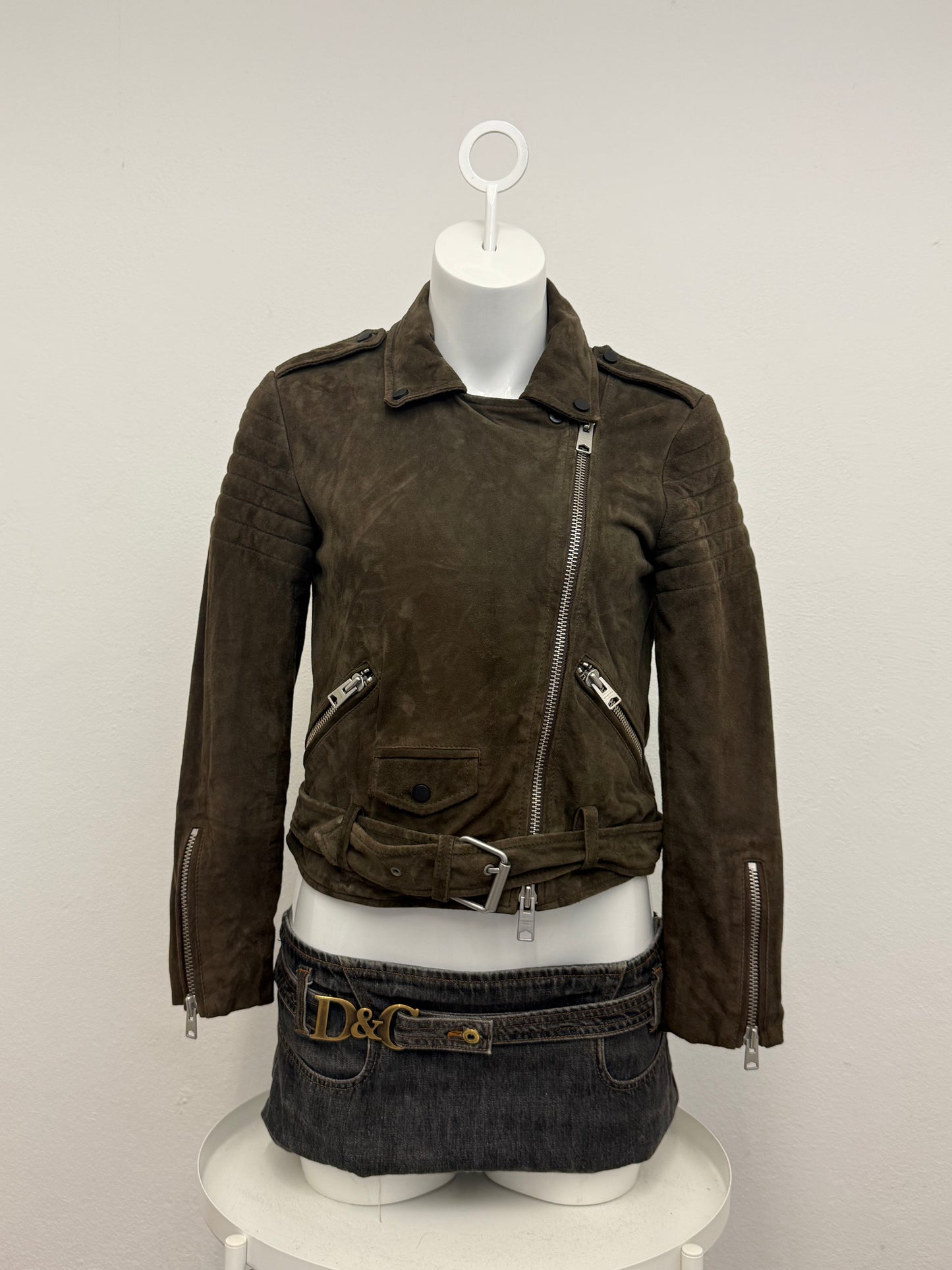 Allsaints Suede Jacket (UK10)