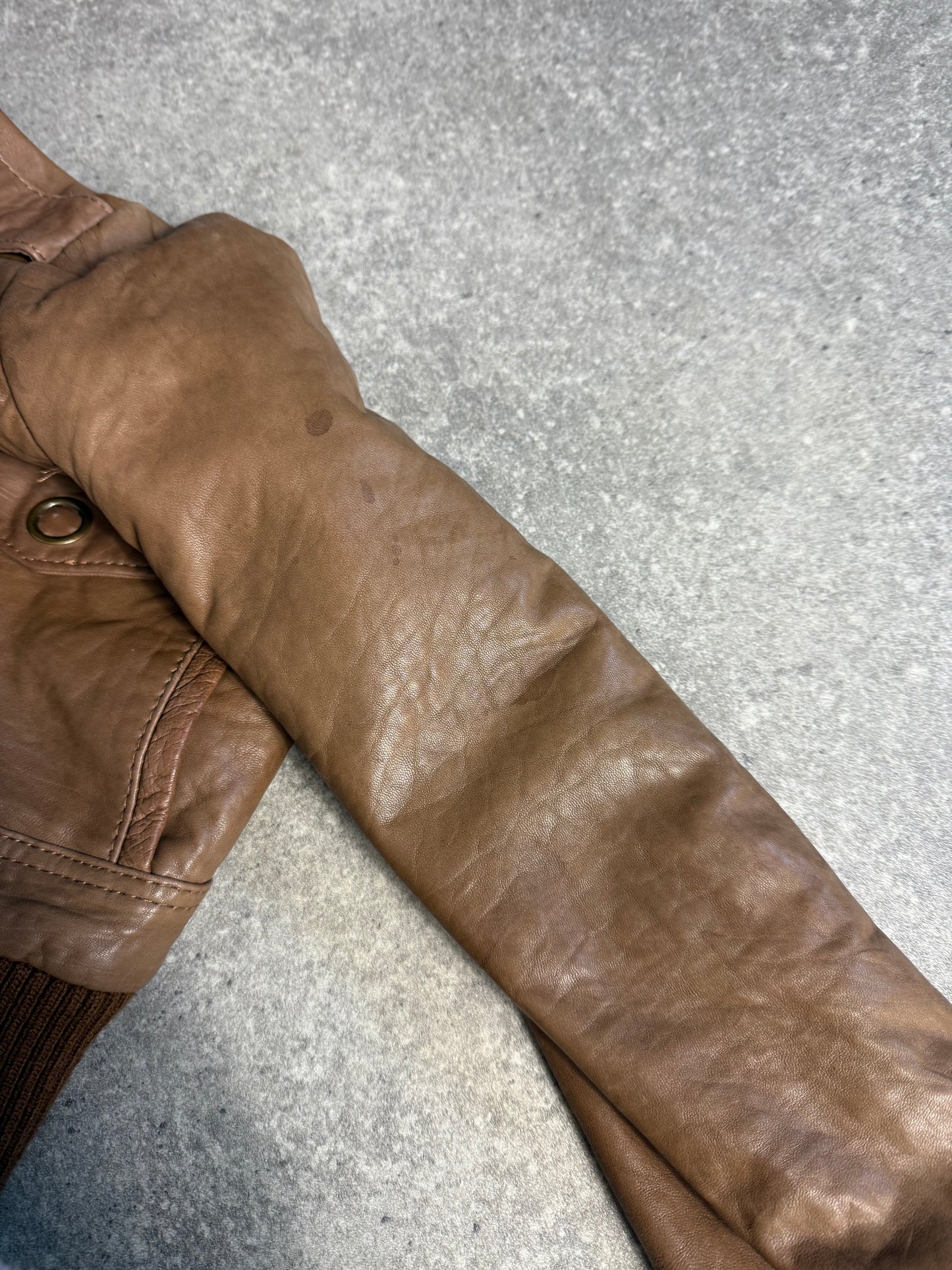 Oasis Leather Jacket (UK14)