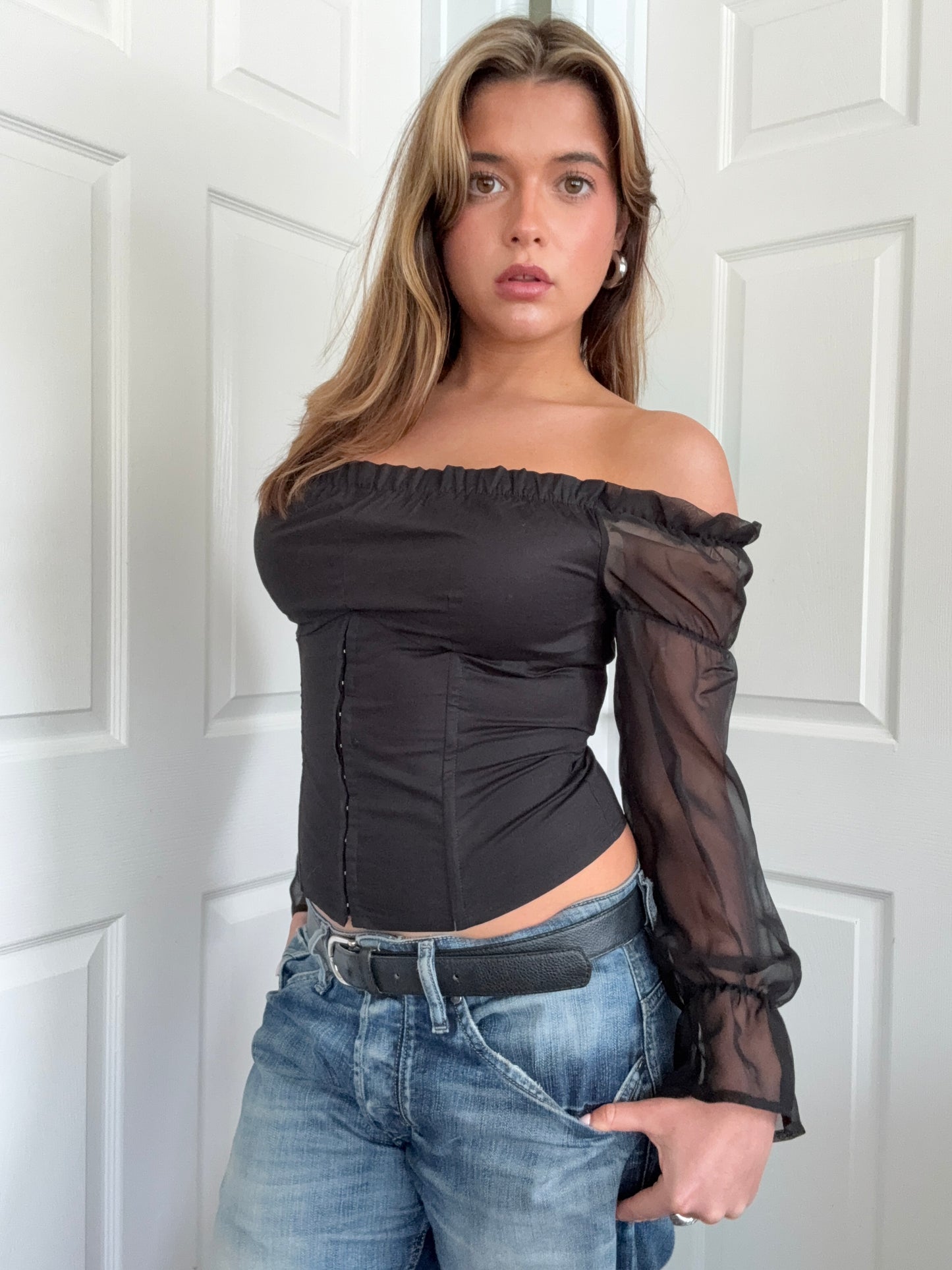 Jane Norman Milk Maid Top (UK8)