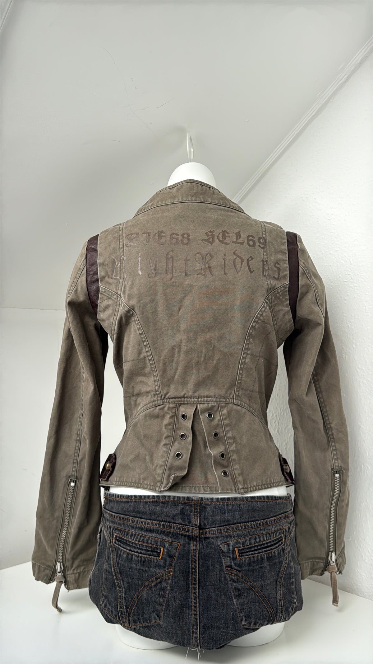 Vintage Diesel Fitted Utility Jacket (M)
