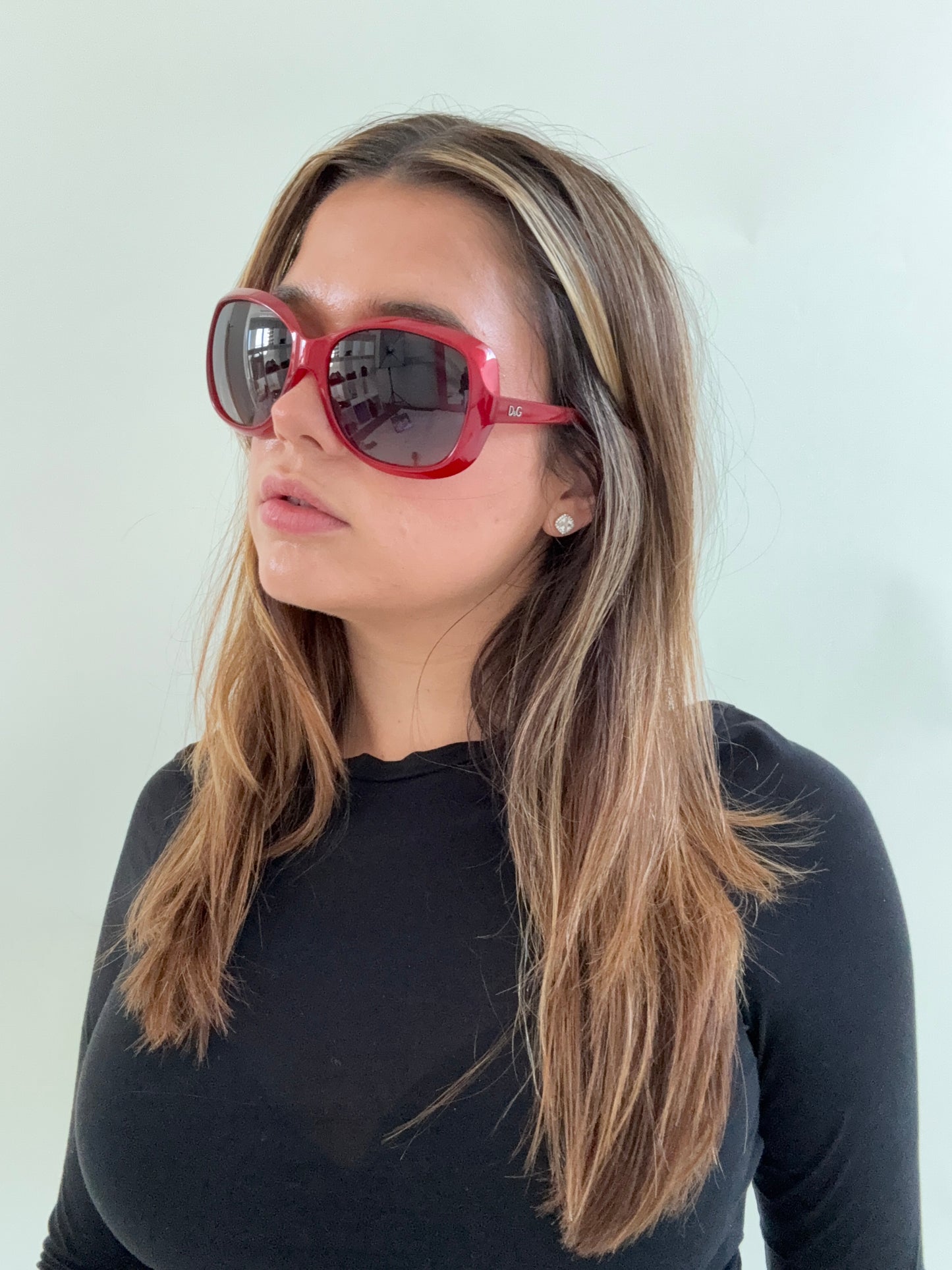 Dolce & Gabbana Red Sunglasses