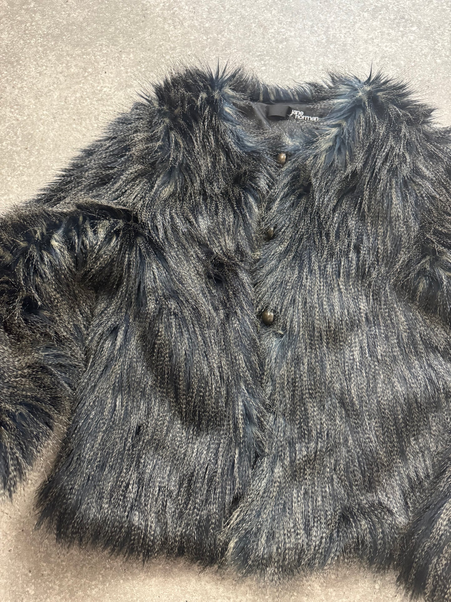 Jane Norman Faux Fur Jacket (M)