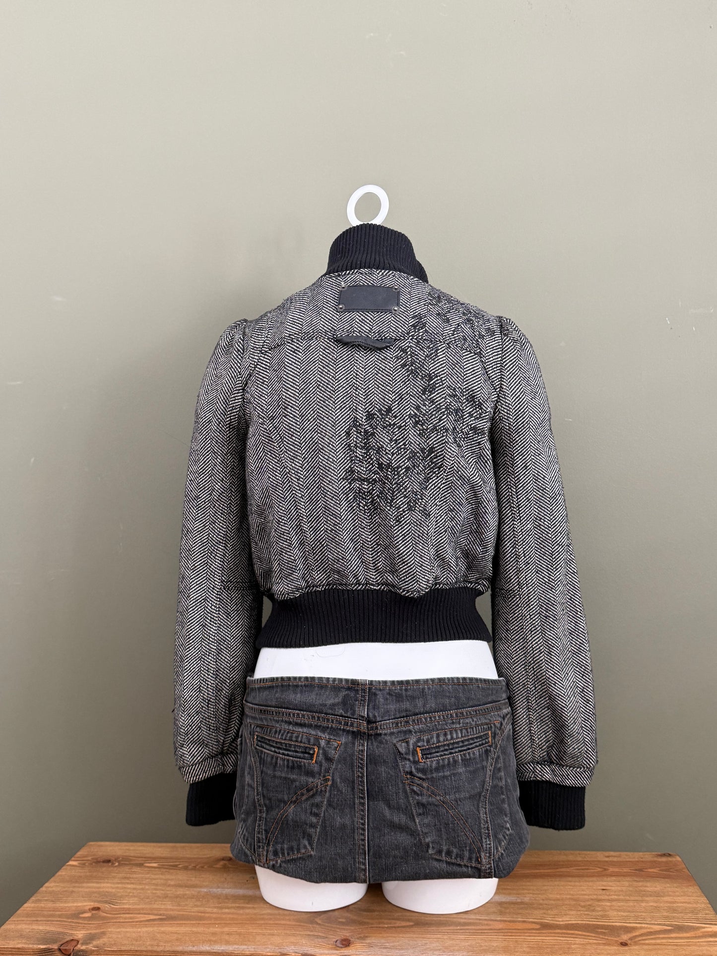 Y2K Bomber Jacket (UK10)