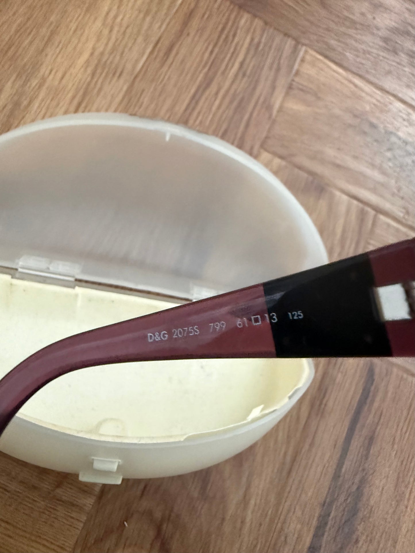 Dolce & Gabbana Purple Sunglasses
