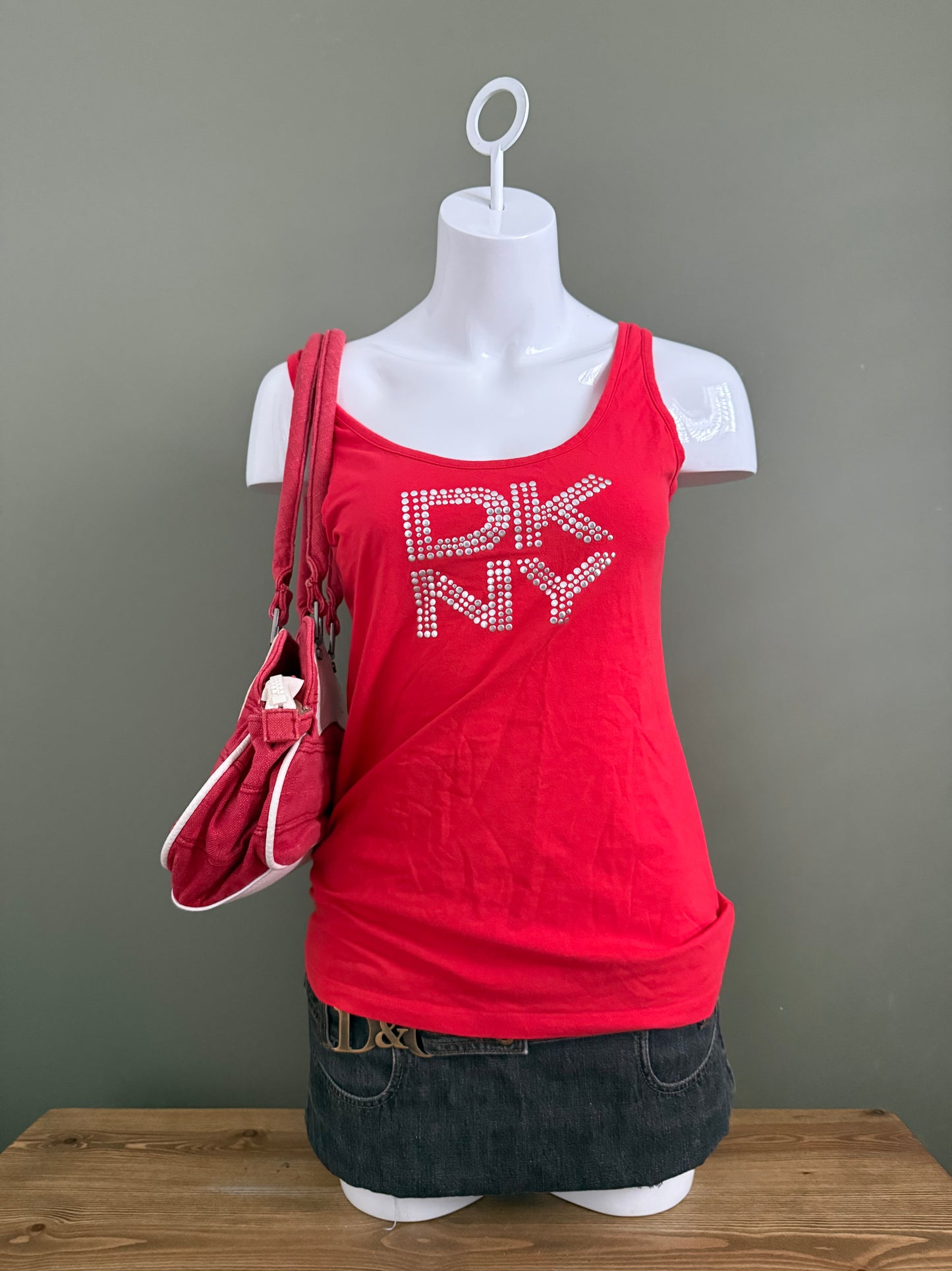 Diesel Red Shoulder Bag