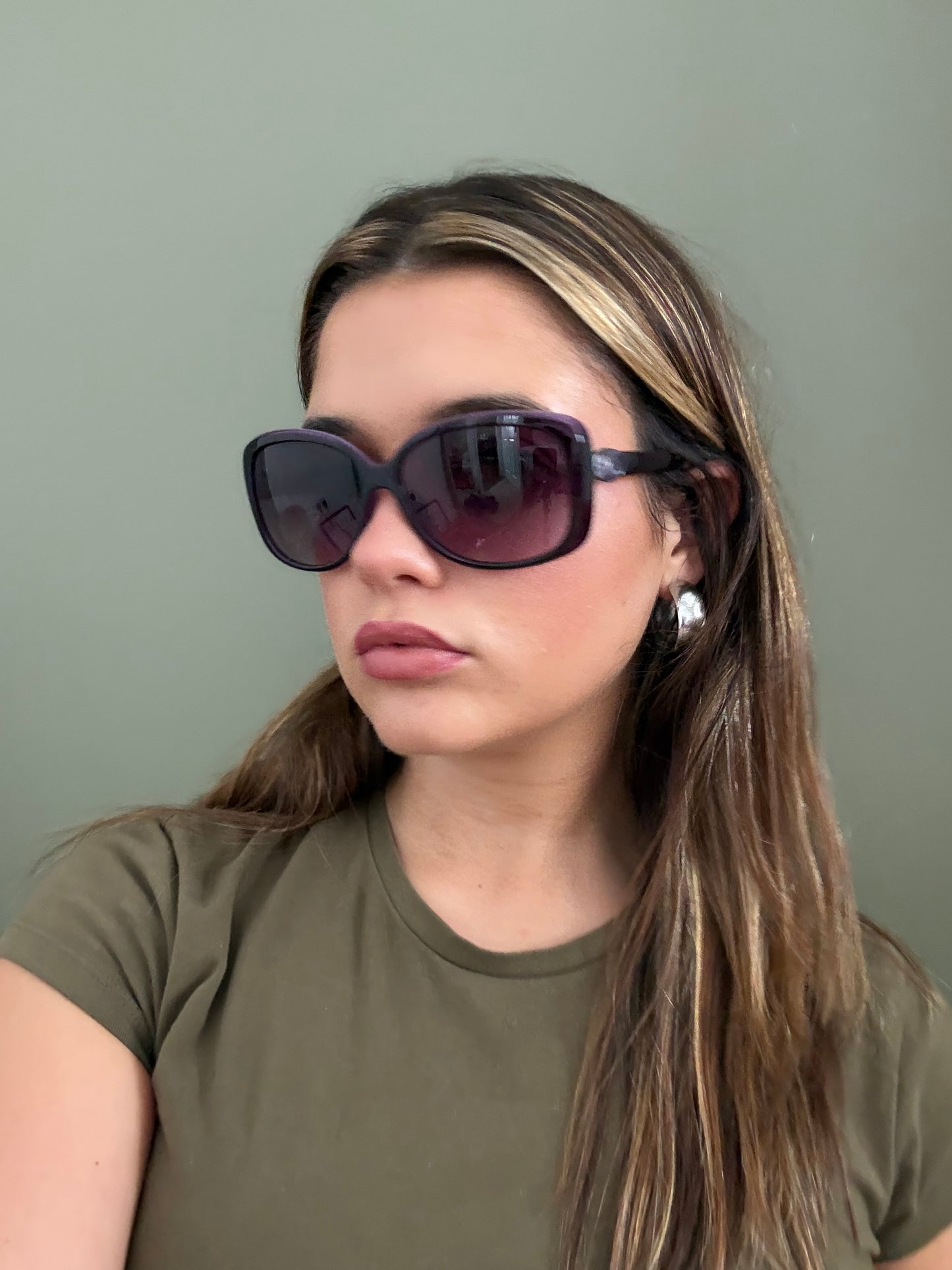 Ted Baker Purple Sunglasses