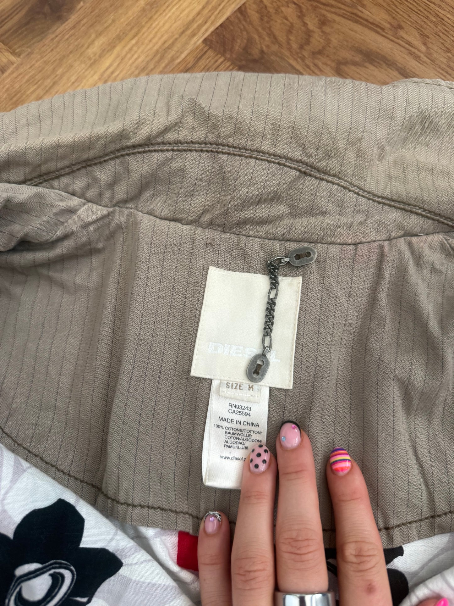 Diesel Pinstripe Blazer Jacket (M)