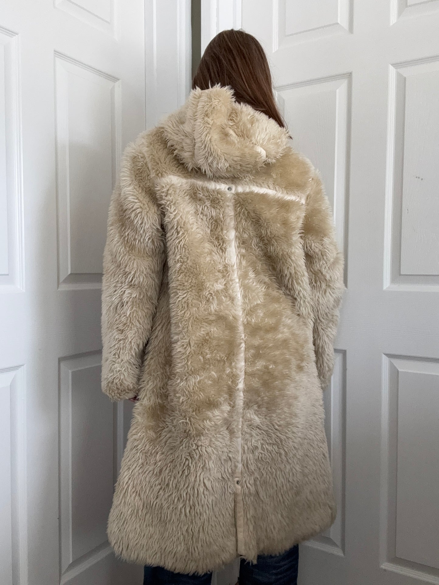 Diesel Faux Fur Yetti Coat (S)