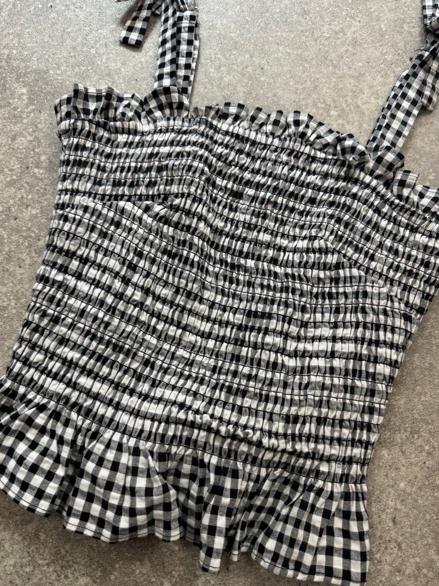 Guess Gingham Top