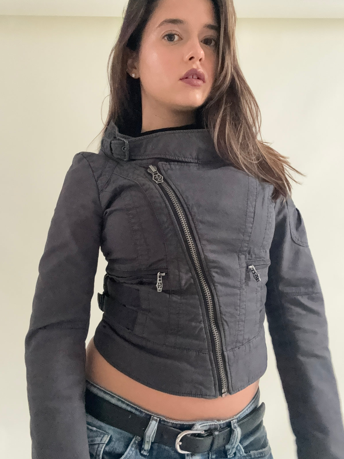 Diesel Cropped Utility Jacket (S)