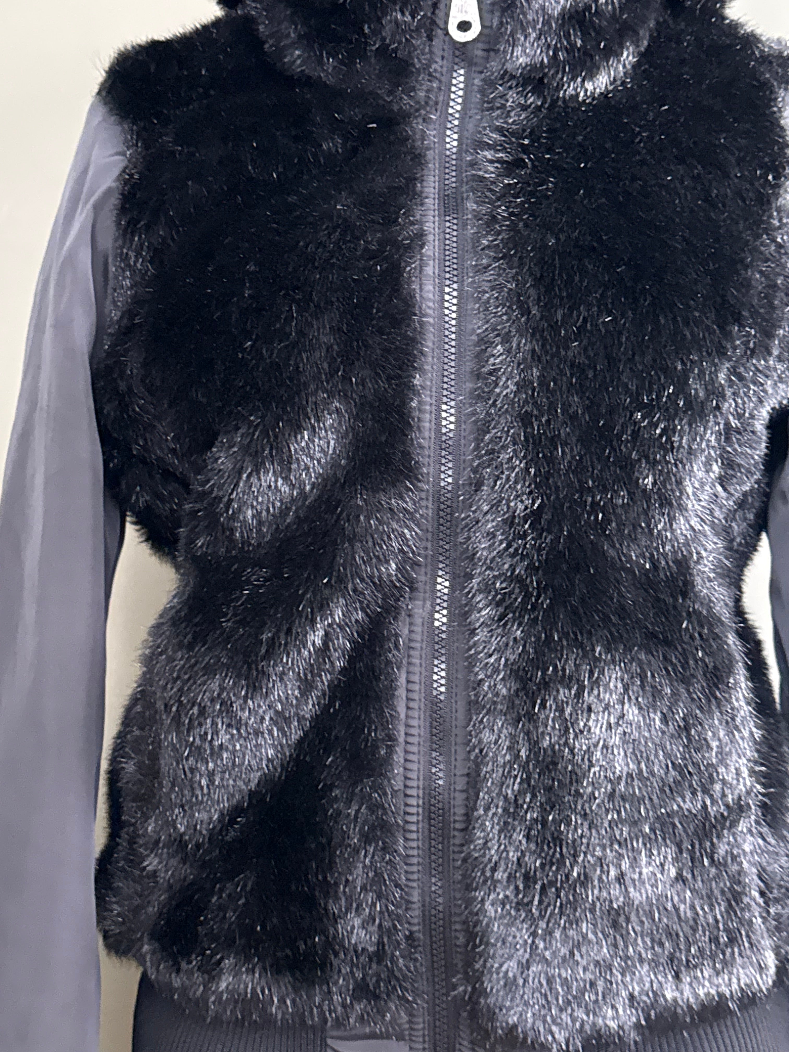 Miss Sixty Reversible Faux Fur Jacket (S) – Shopmazzz