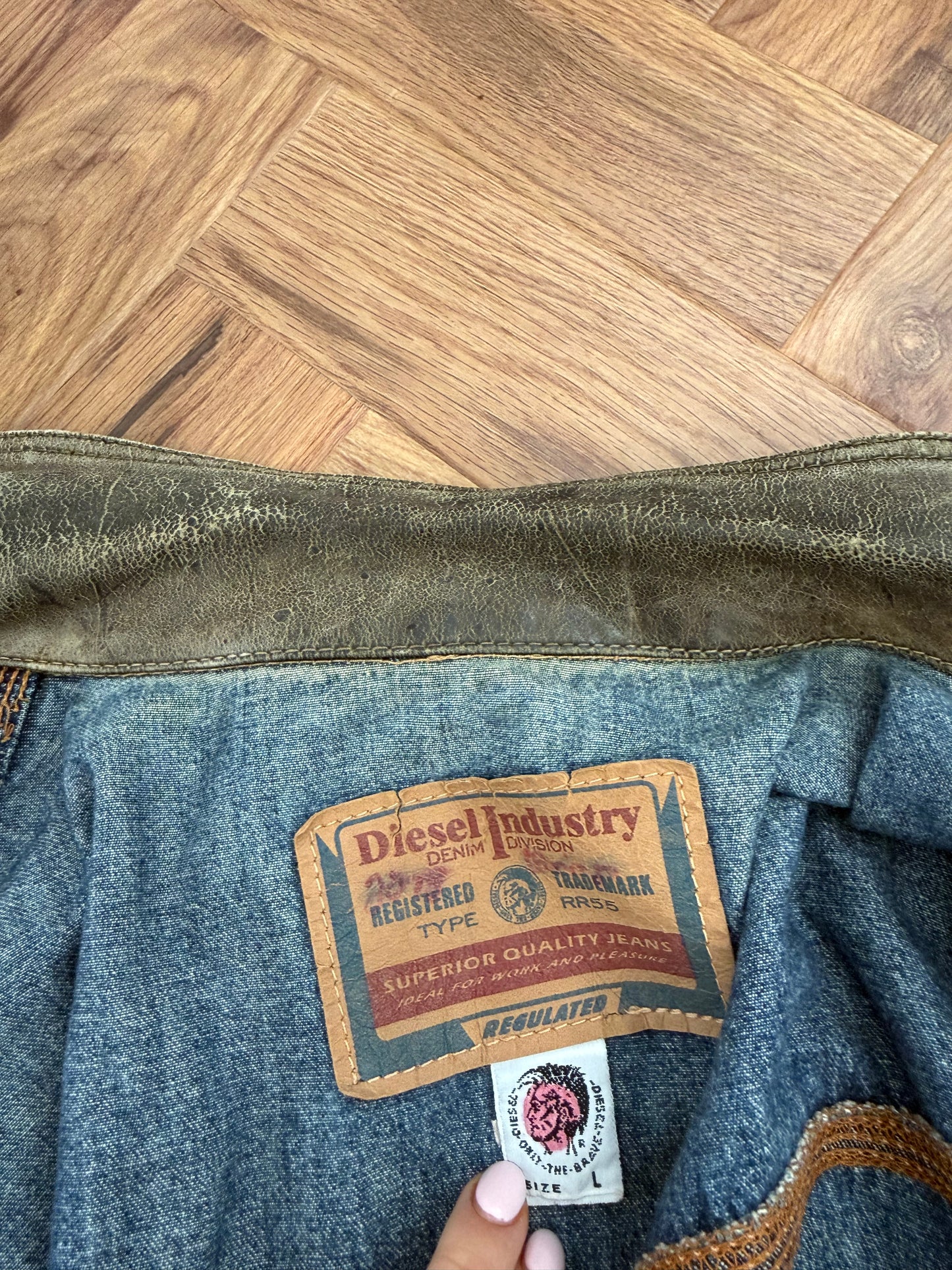 Vintage Diesel Denim Jacket (L)