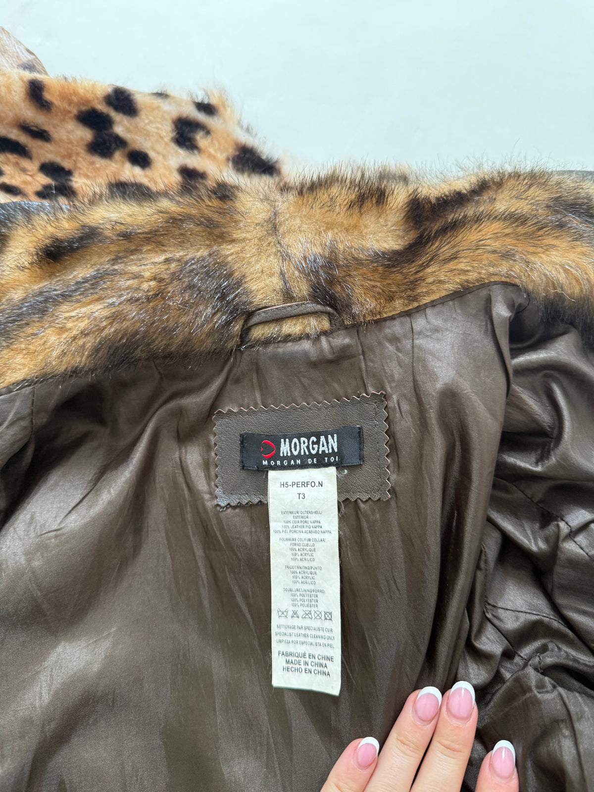 Morgan De Toi Leather Jacket (S)