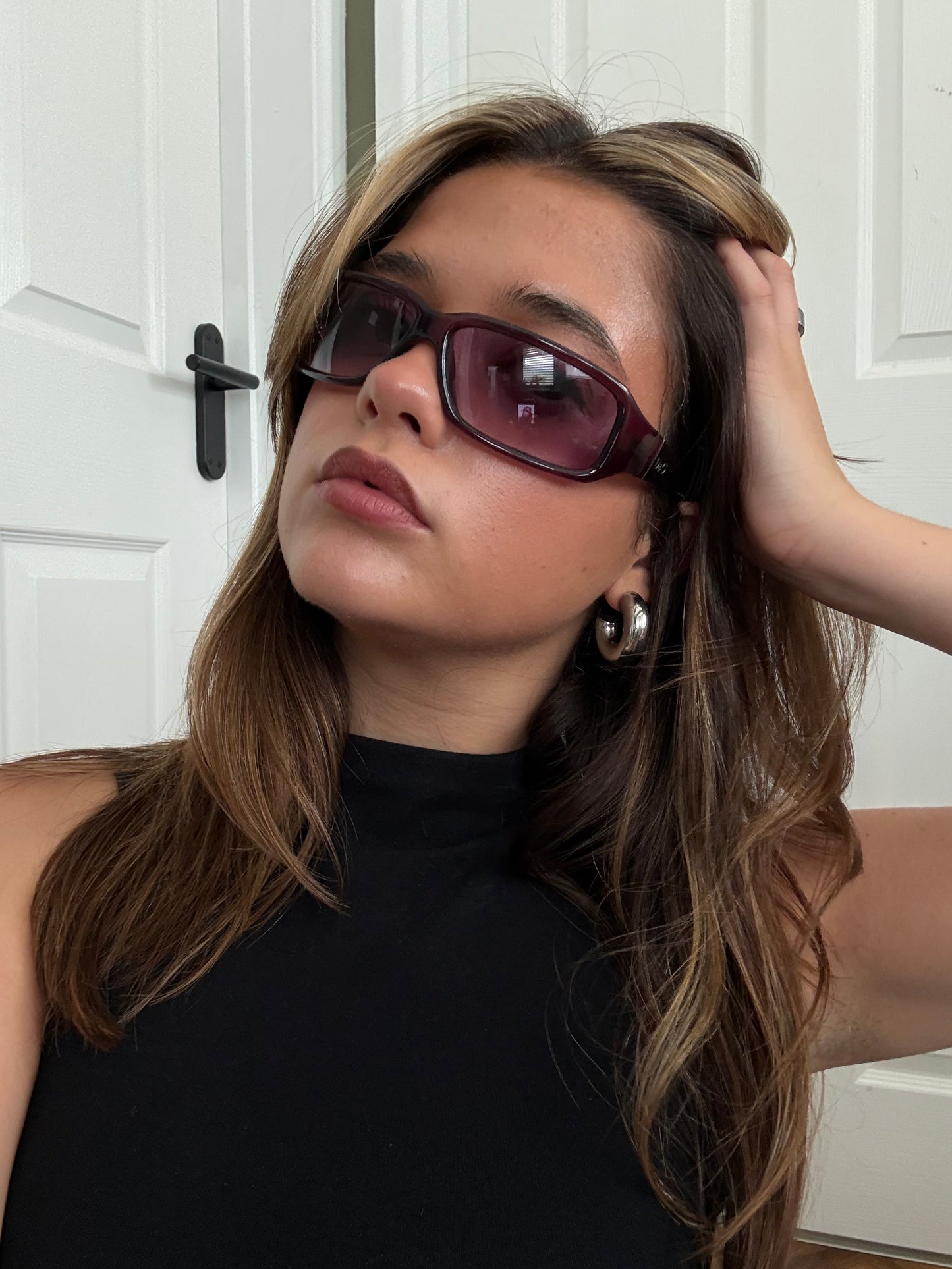 Dolce & Gabbana Purple Sunglasses
