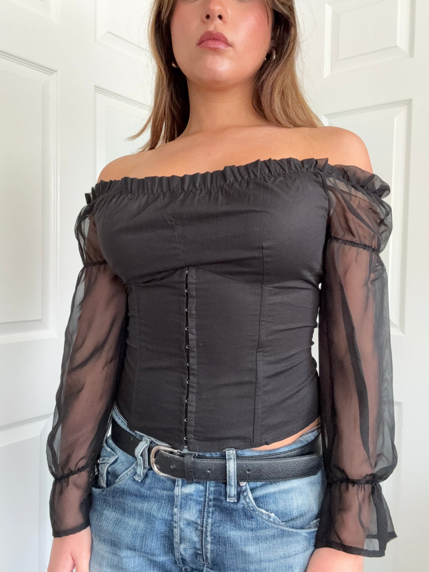Jane Norman Milk Maid Top (UK8)