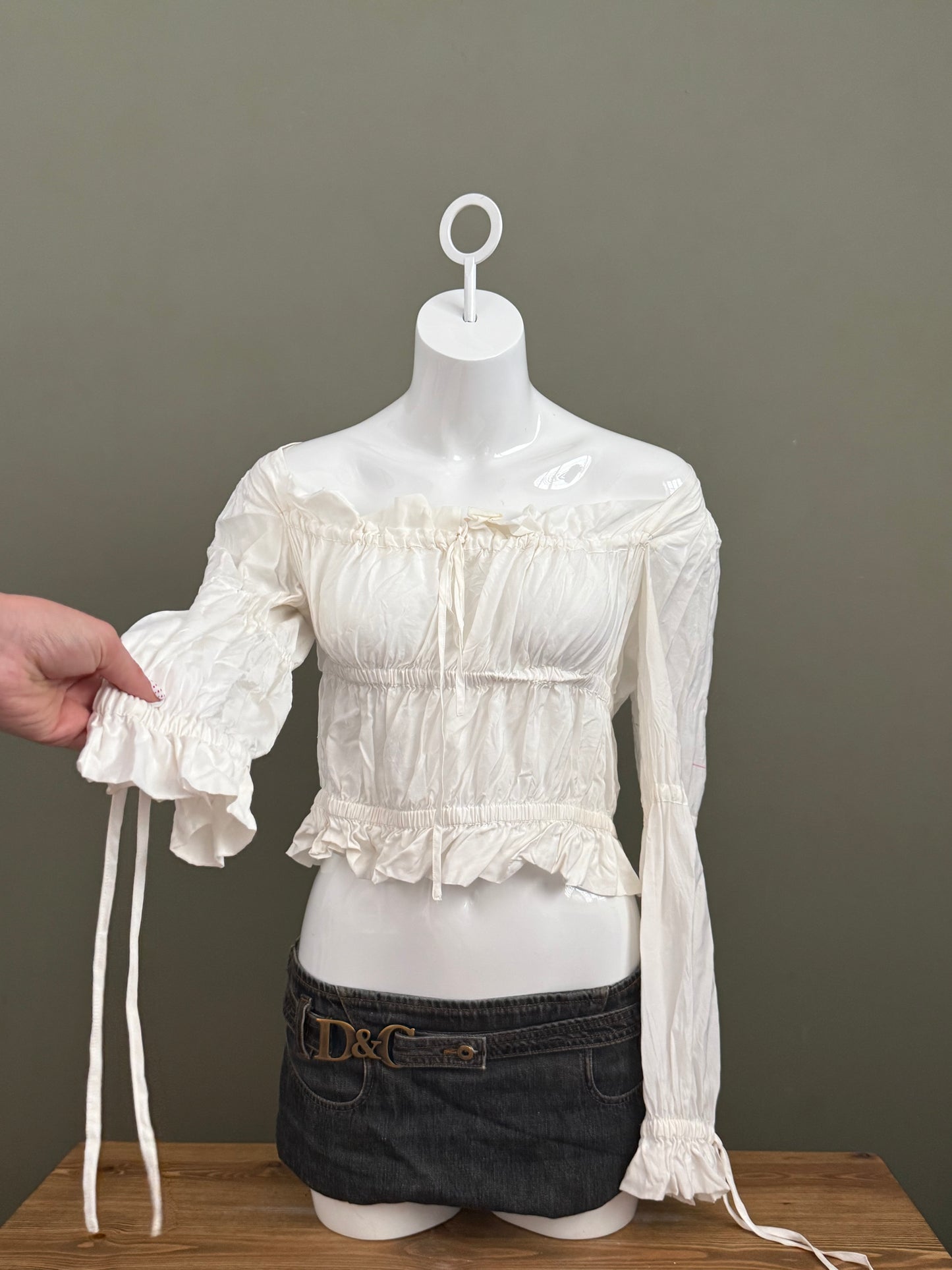 Allsaints Off The Shoulder Top (UK10)