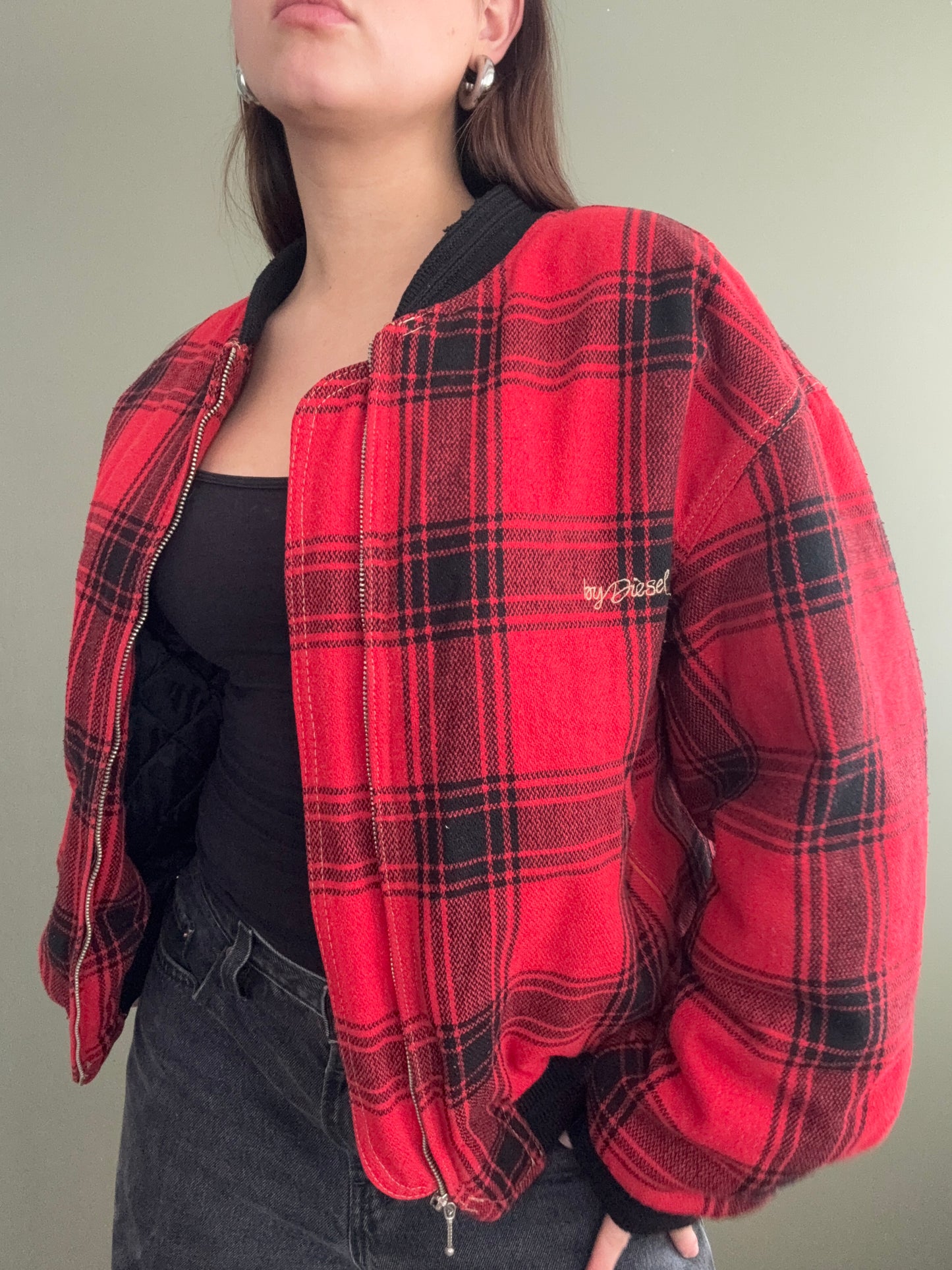 Diesel Tartan Workwear Jacket (M)