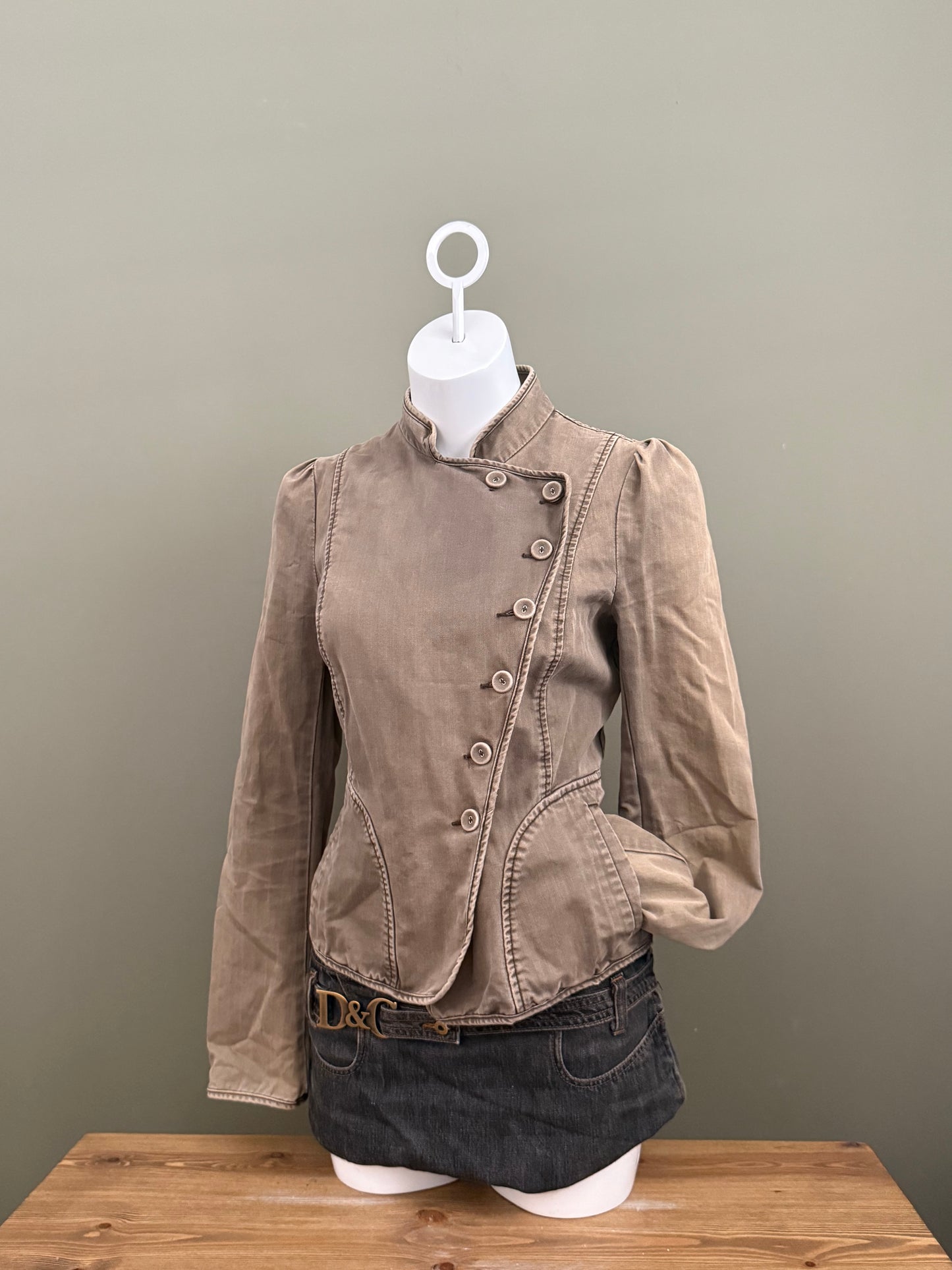 French Connection Asymmetric Corset Jacket (UK12)