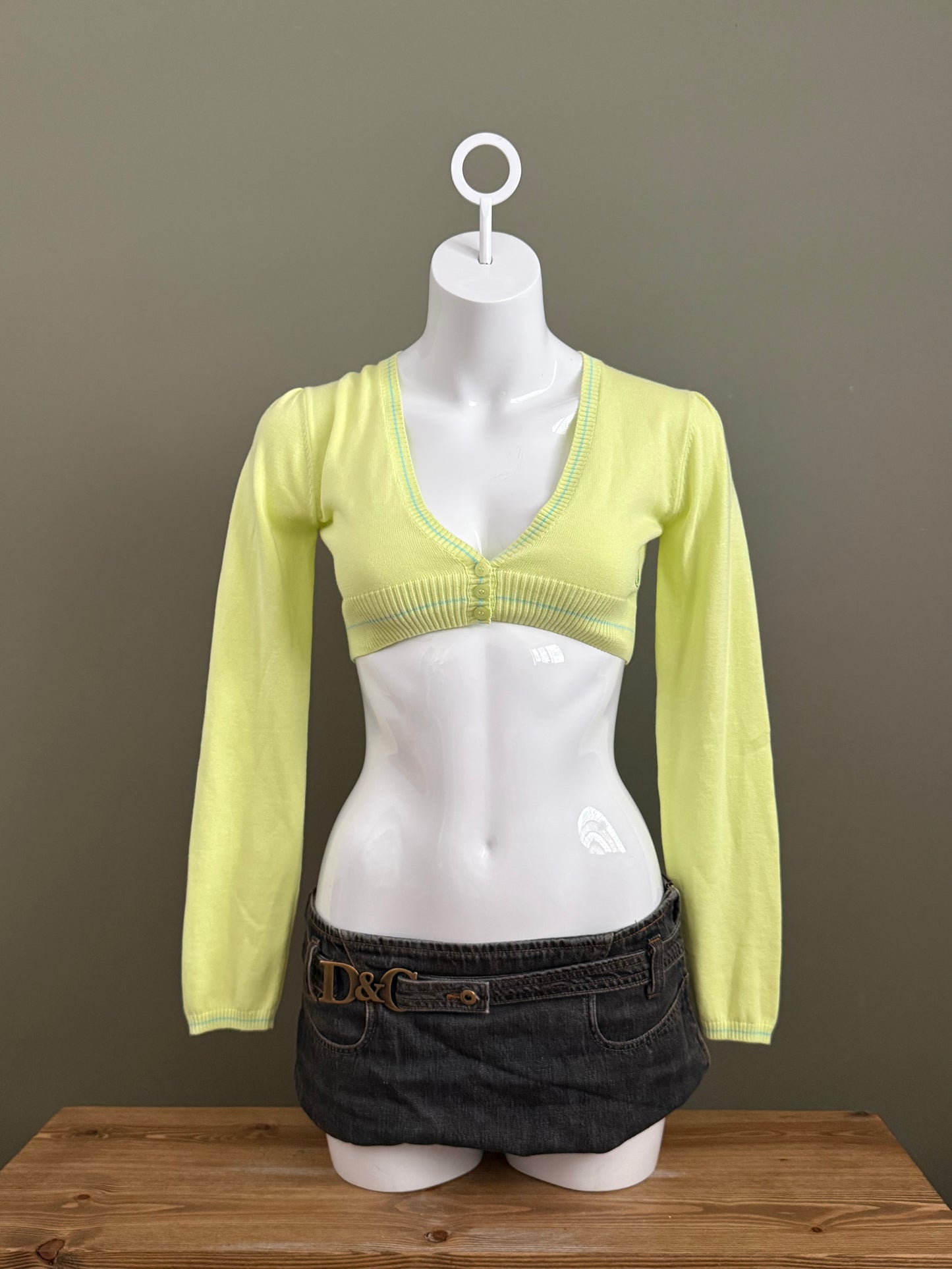 United Colors Of Benetton Cropped Cardigan (S)