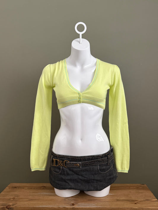 United Colors Of Benetton Cropped Cardigan (S)
