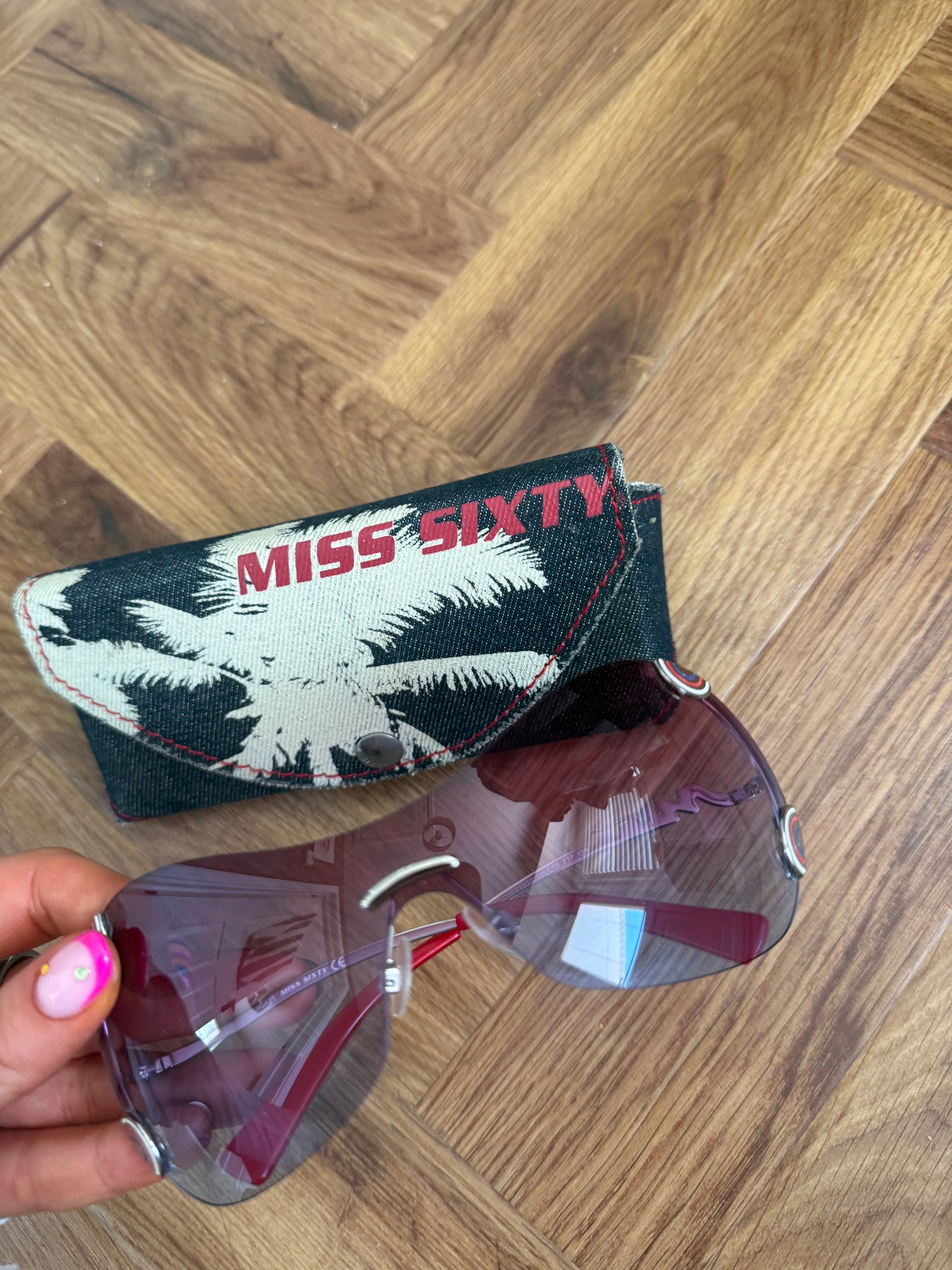 Miss Sixty Pink Sunglasses