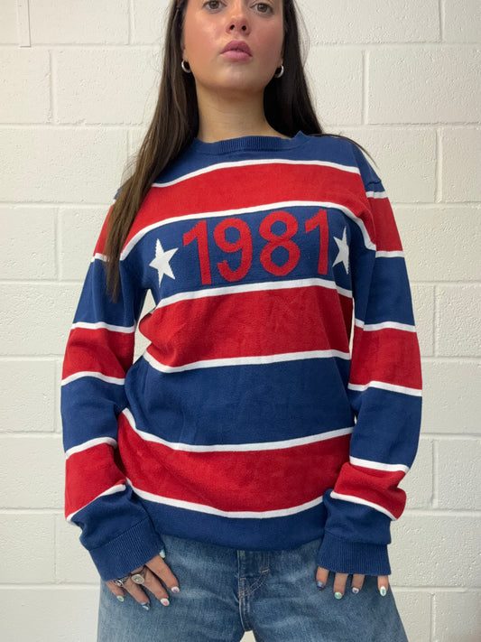 Guess Striped Knit Jumper