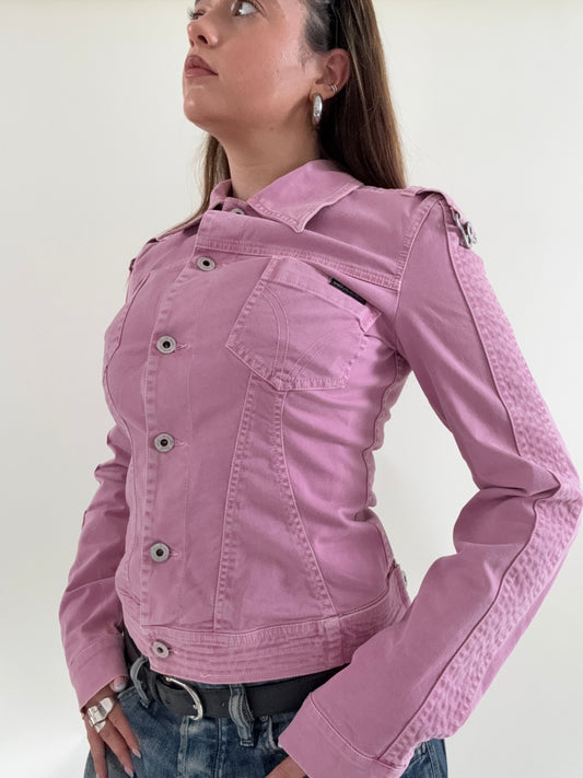 Dolce & Gabbana Pink Denim Jacket (S)