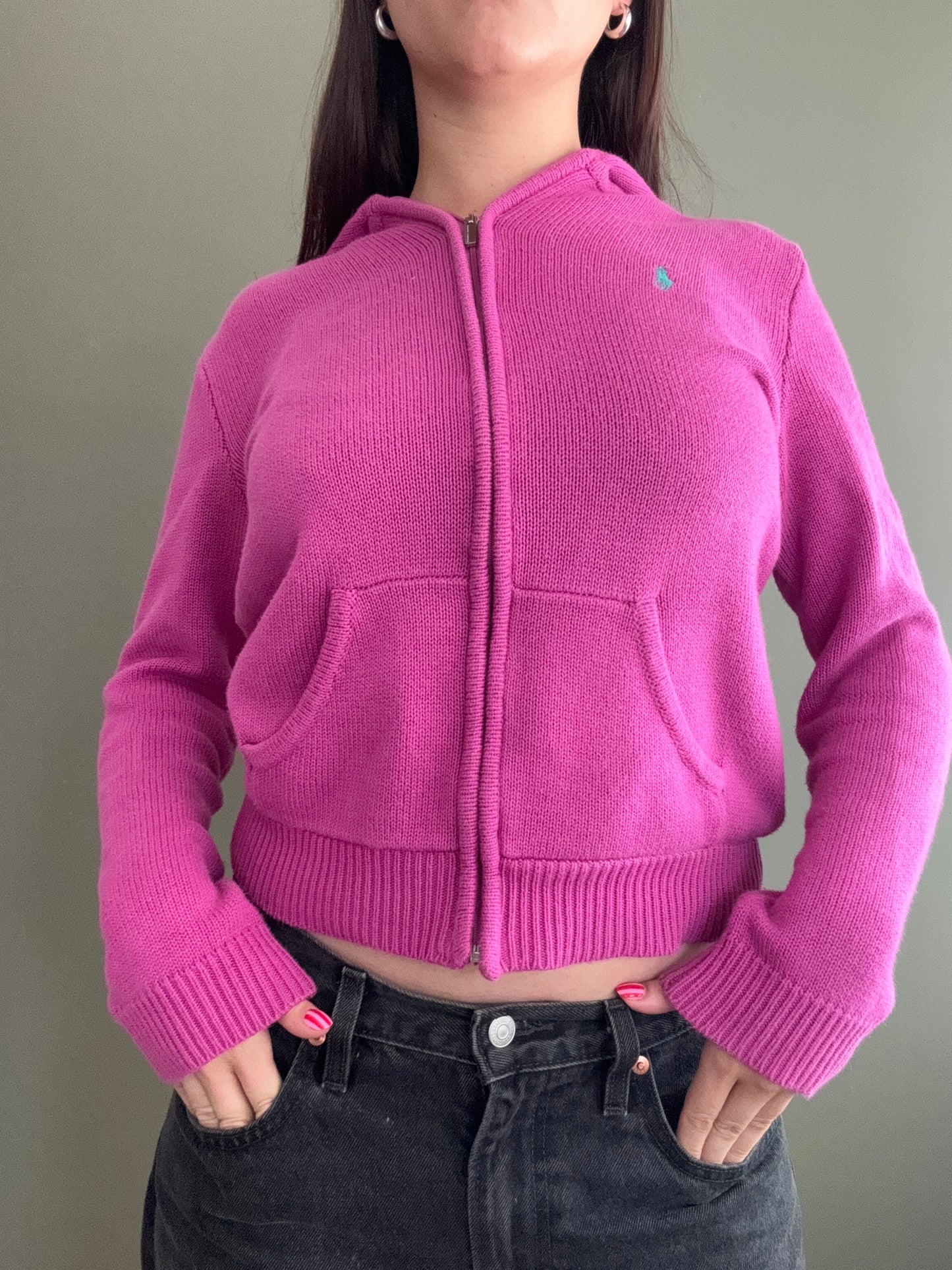 Ralph Lauren Knit Hoodie (M)