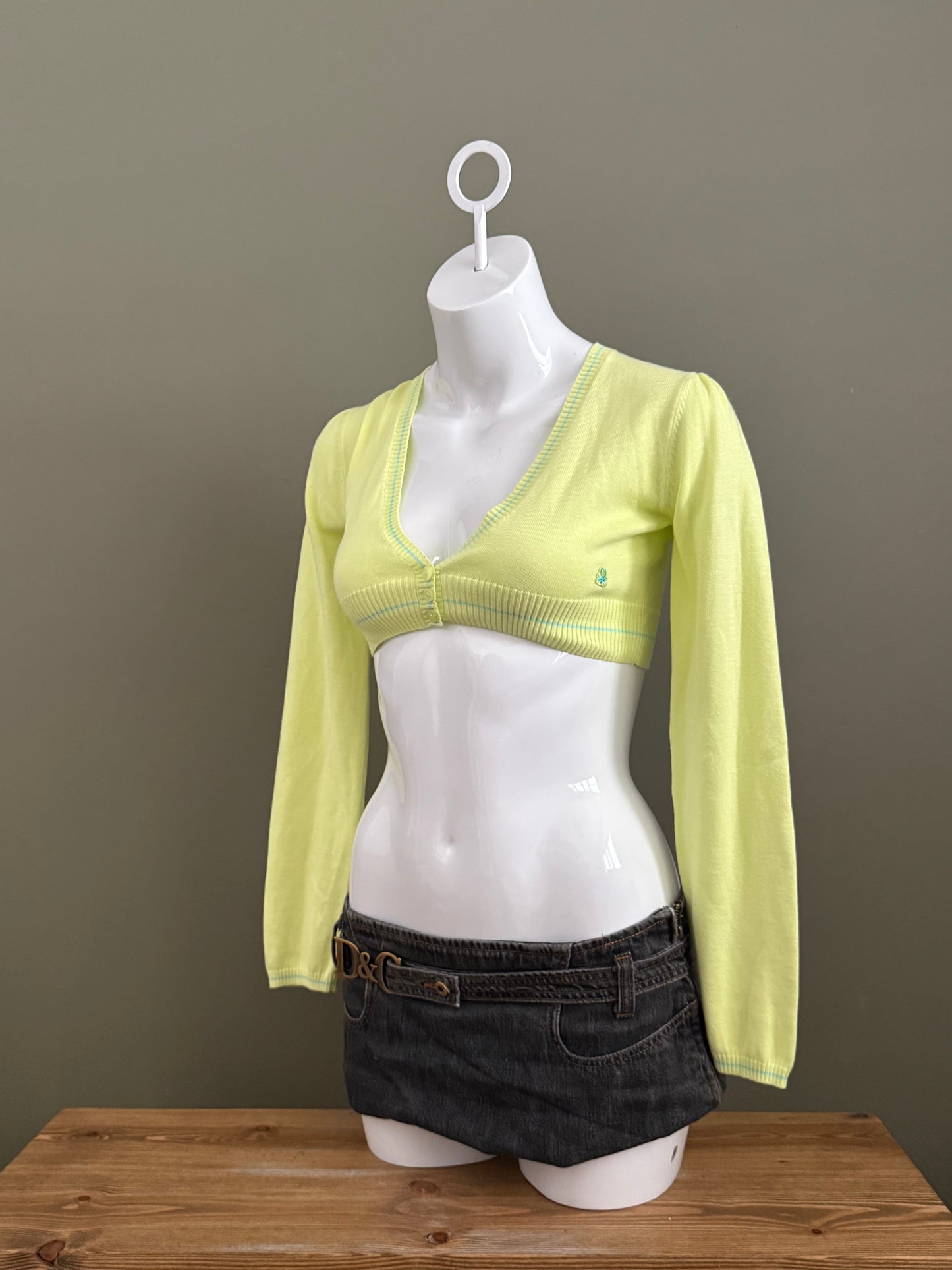 United Colors Of Benetton Cropped Cardigan (S)