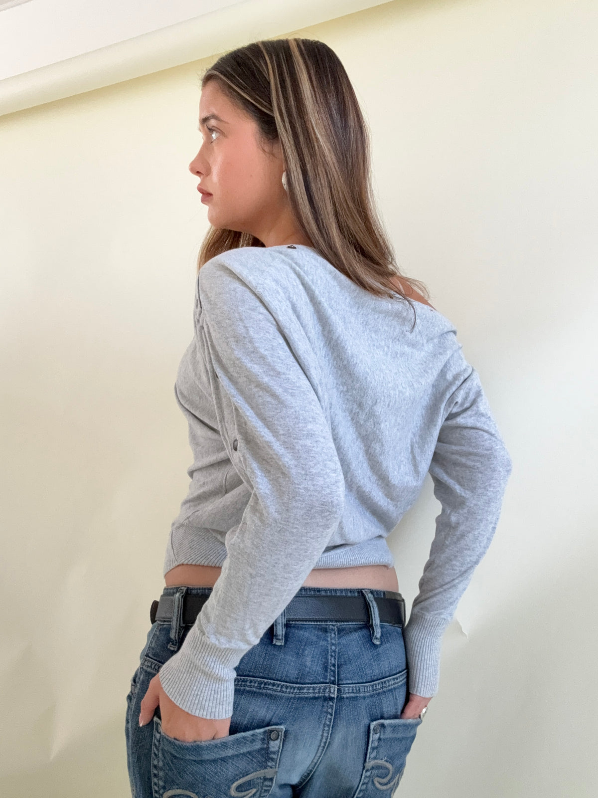 Allsaints Popper Batwing Jumper (XS)
