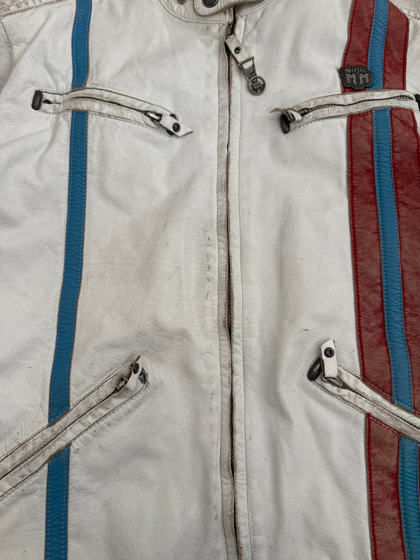 Diesel Leather Biker Jacket (M)
