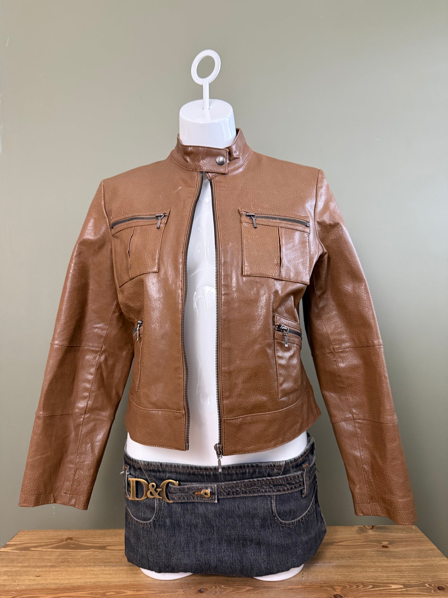 Leather Jacket (UK12)