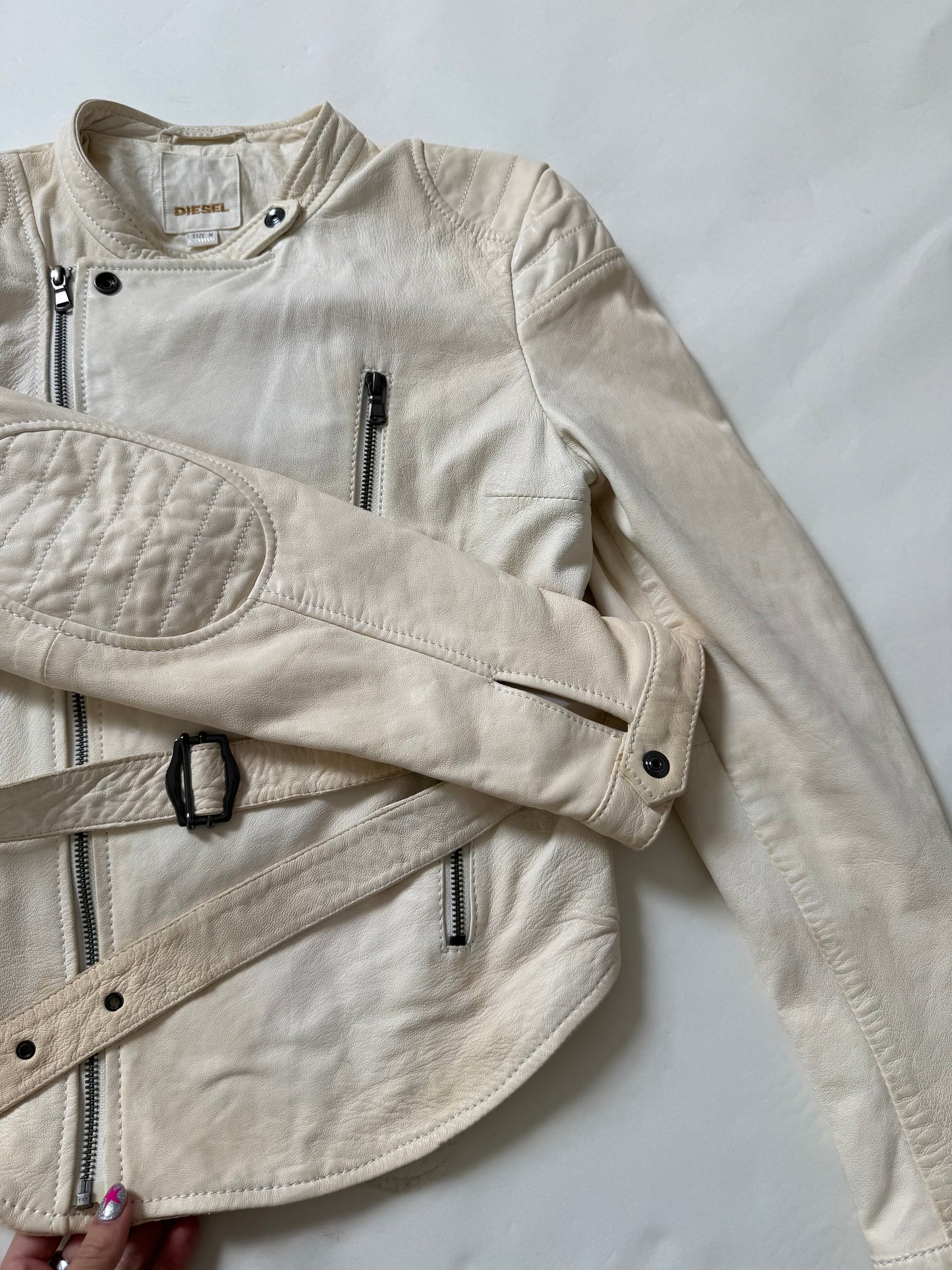 Diesel Leather Jacket (M)