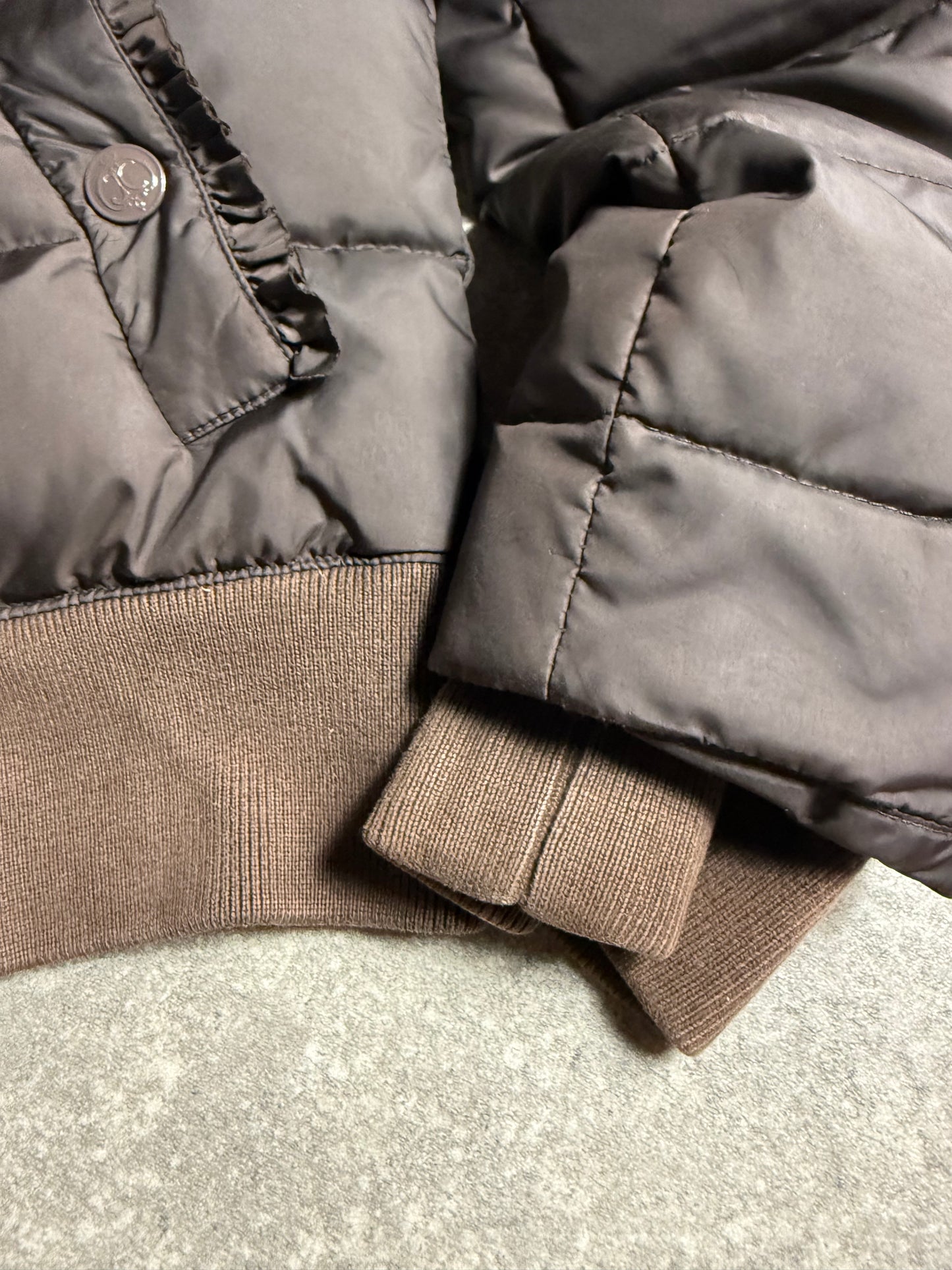 Brown Juicy Couture Puffer (S)