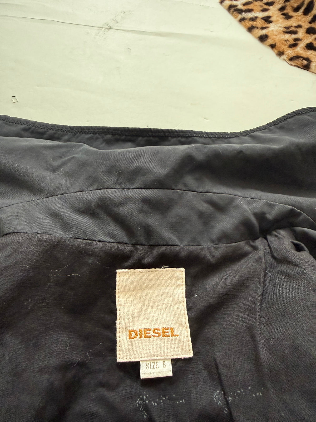 Diesel Asymmetric Buckle Jacket (S)