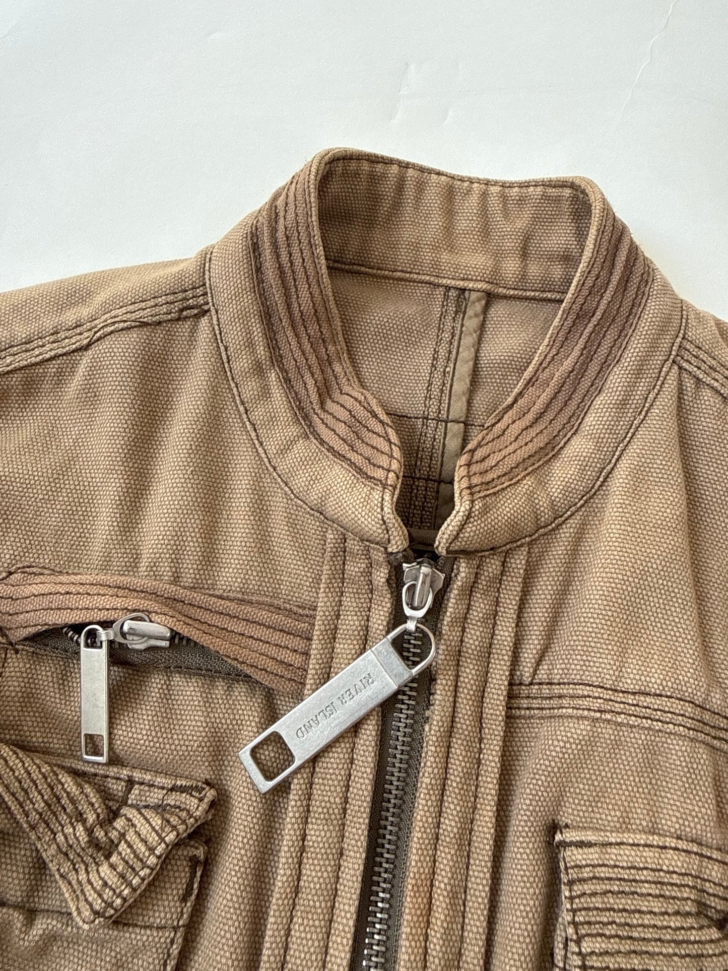 Cargo Embroidered Jacket (UK14)