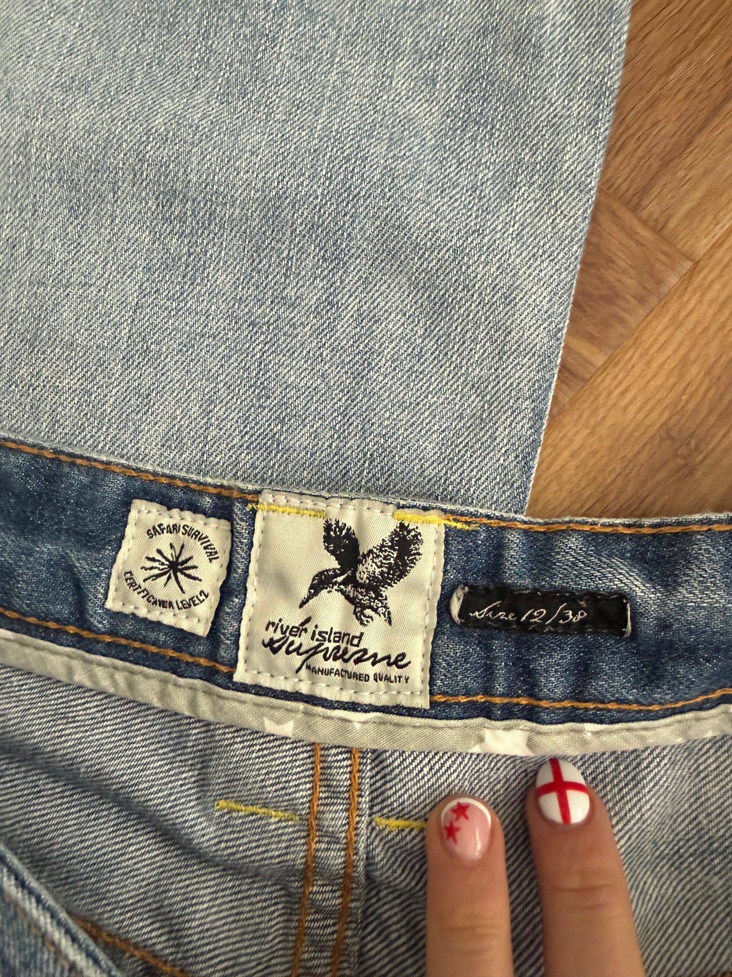 Y2K Distressed Jean (UK12)