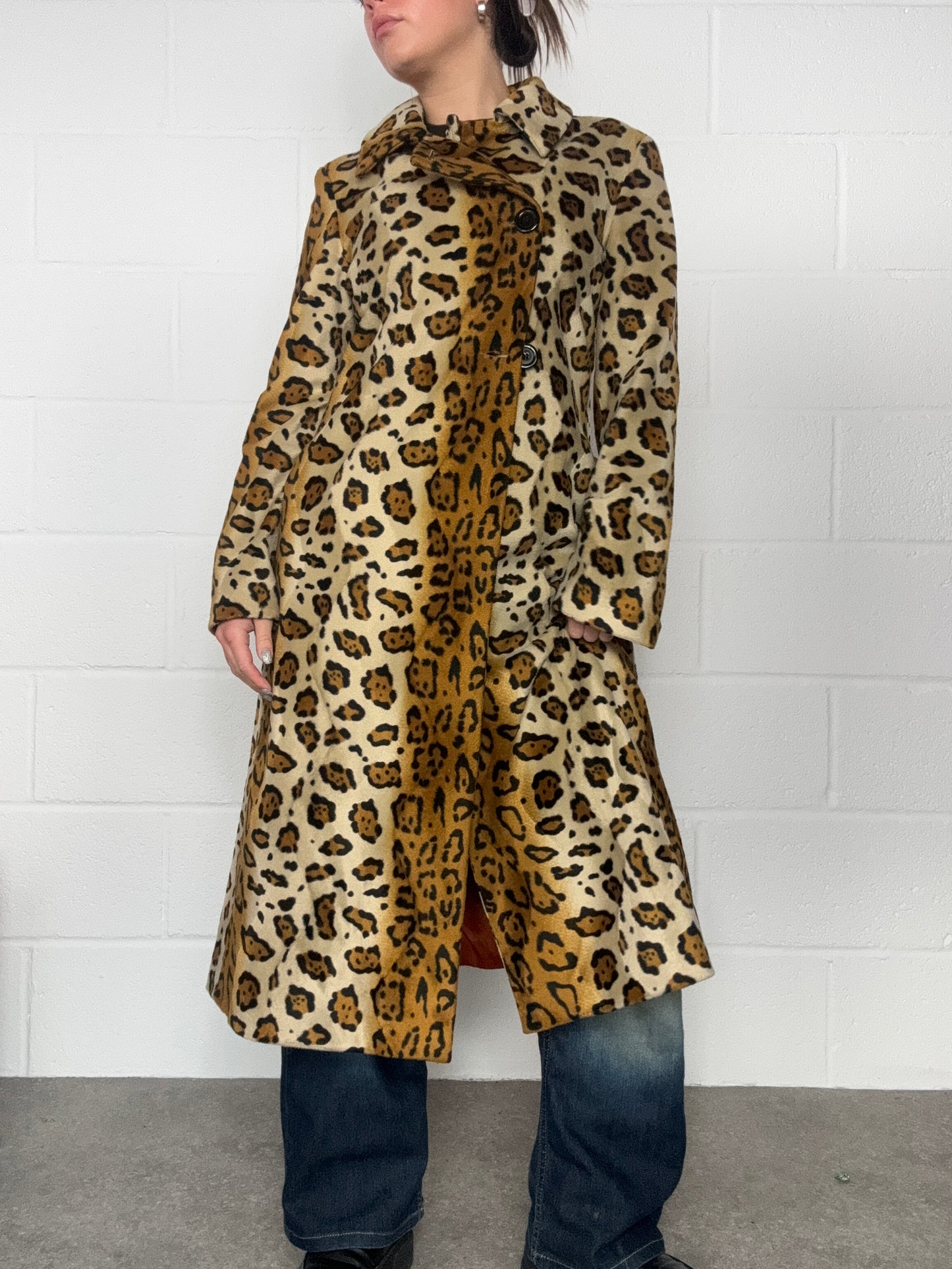 Leopard Print Miss Sixty Jacket