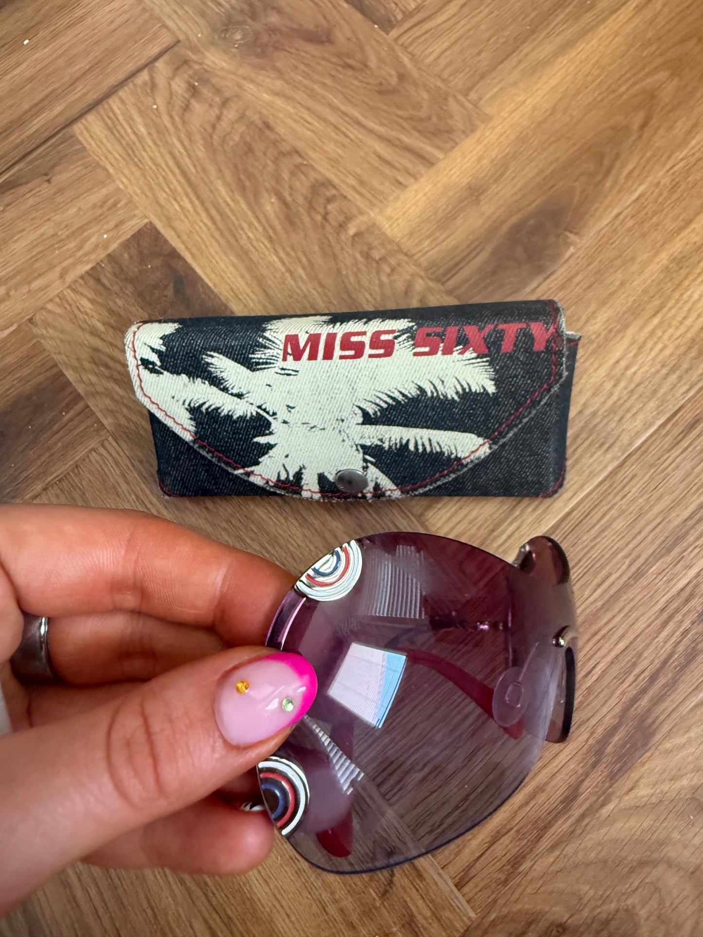Miss Sixty Pink Sunglasses