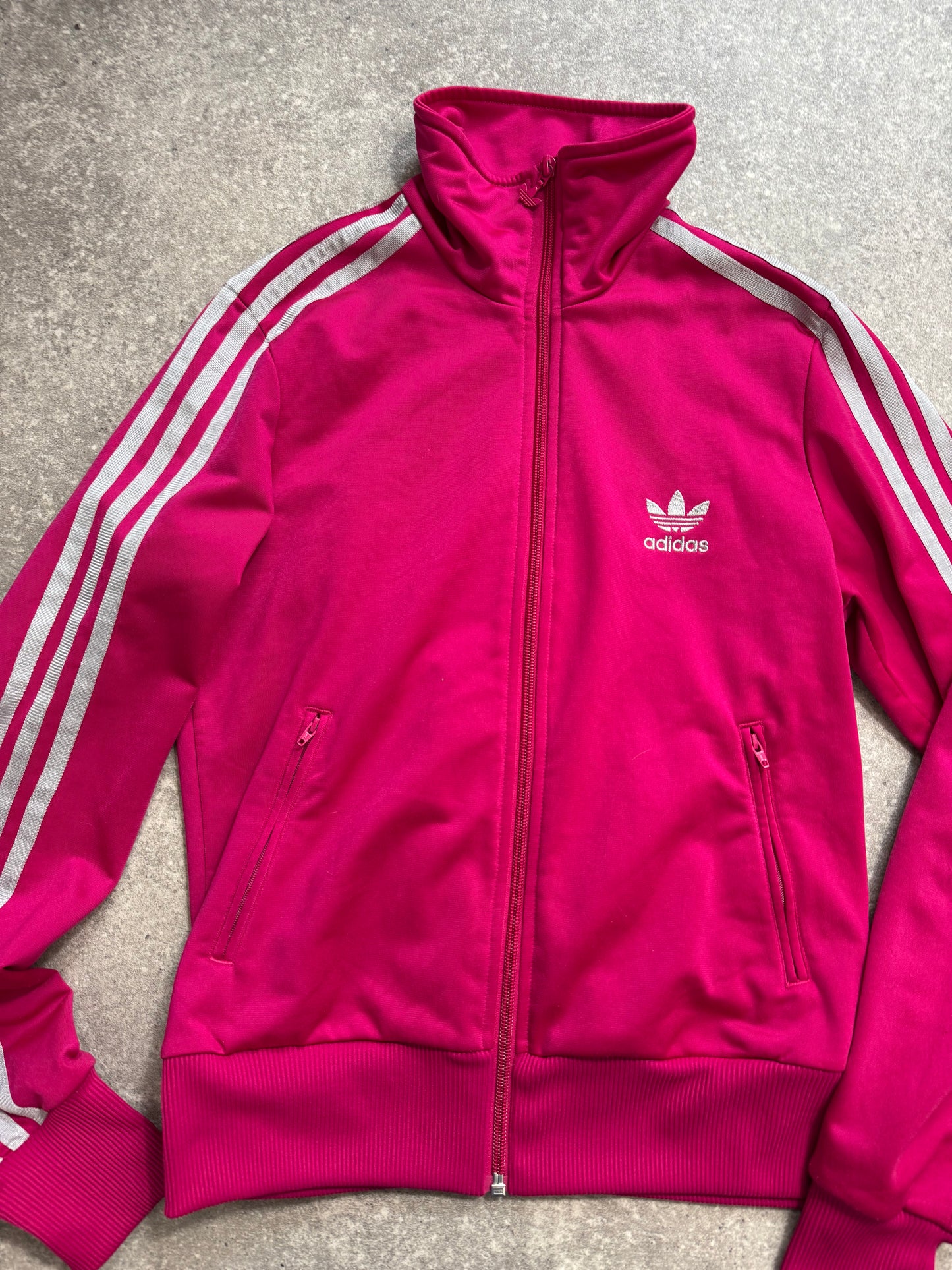 Adidas Pink Tracksuit Jacket (S)