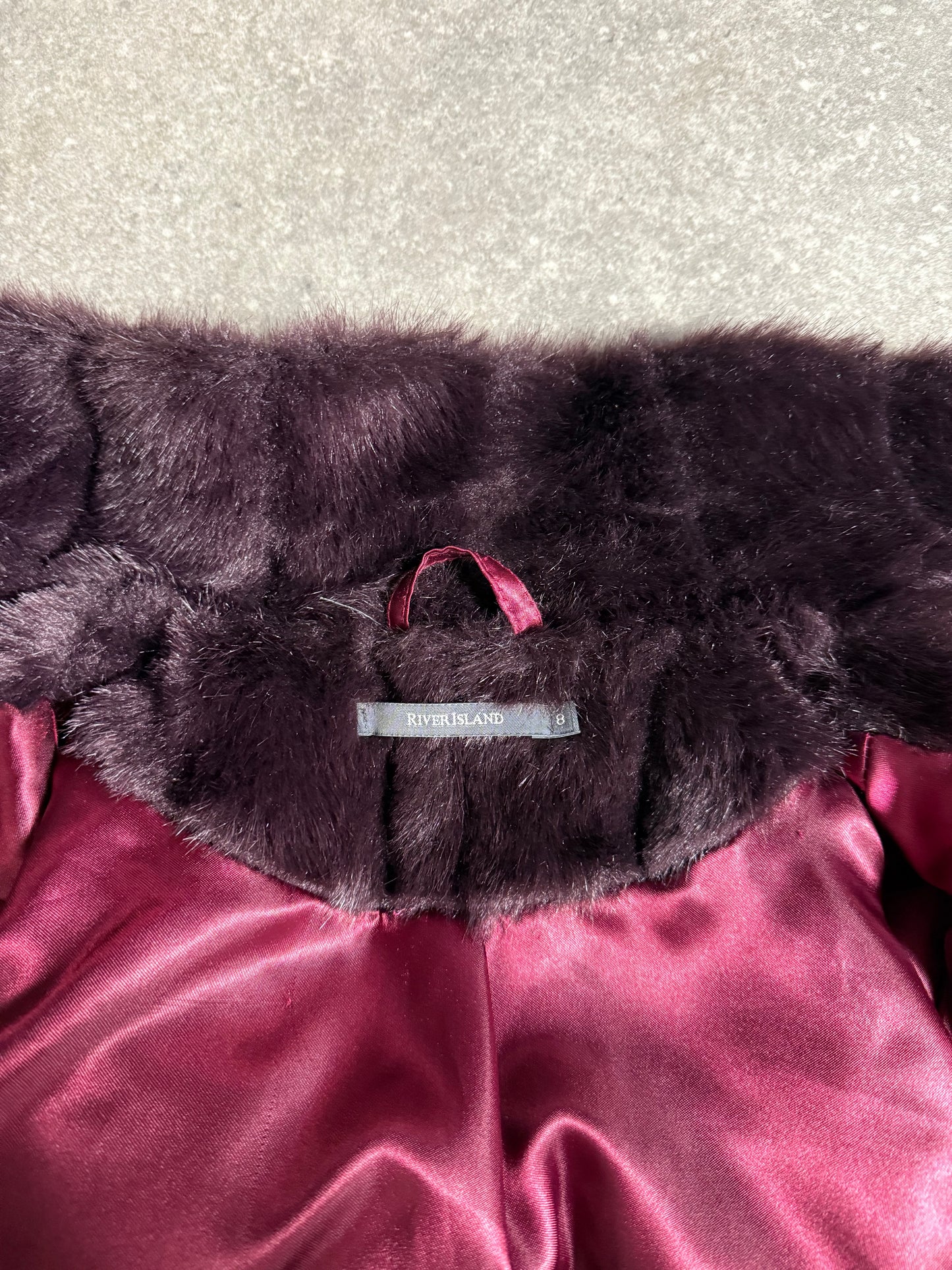 Faux Fur Jacket (UK8)